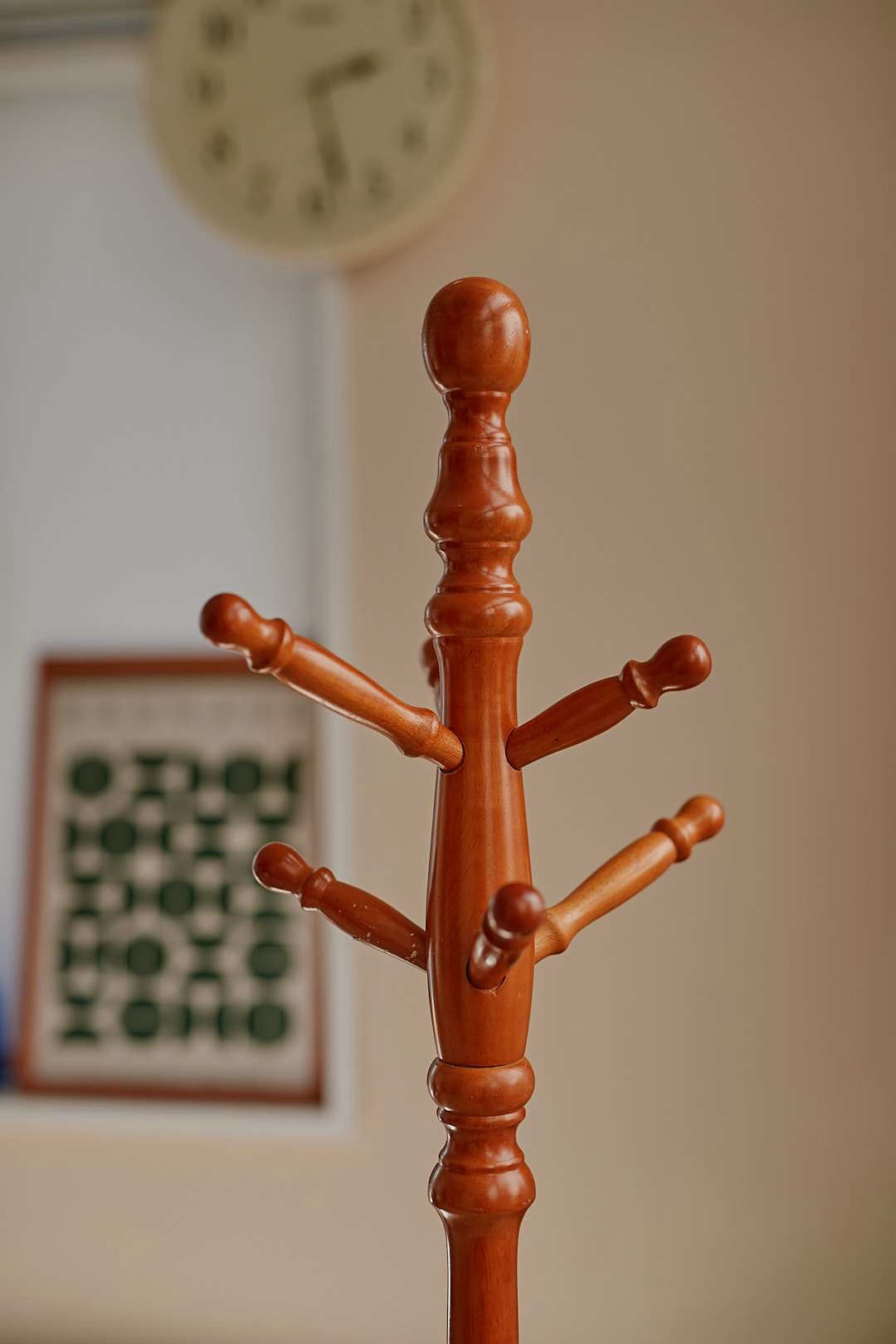 Wood Coat Stand