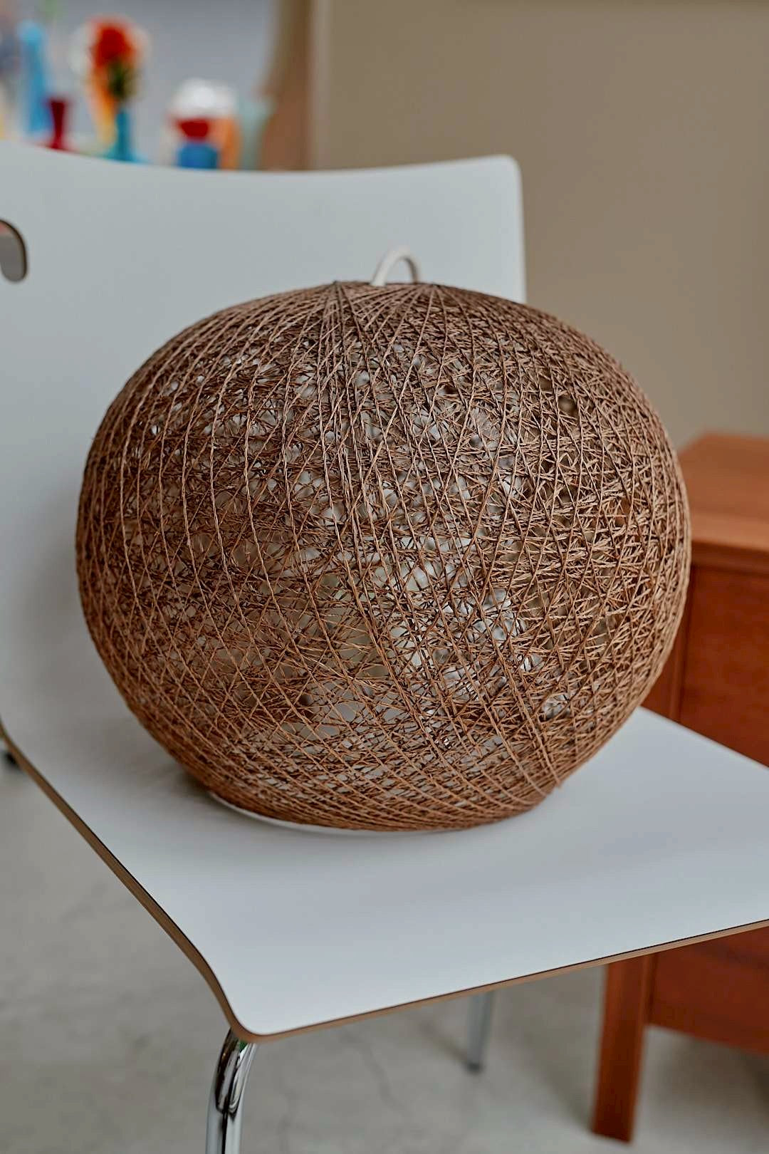 Abaca pendant light