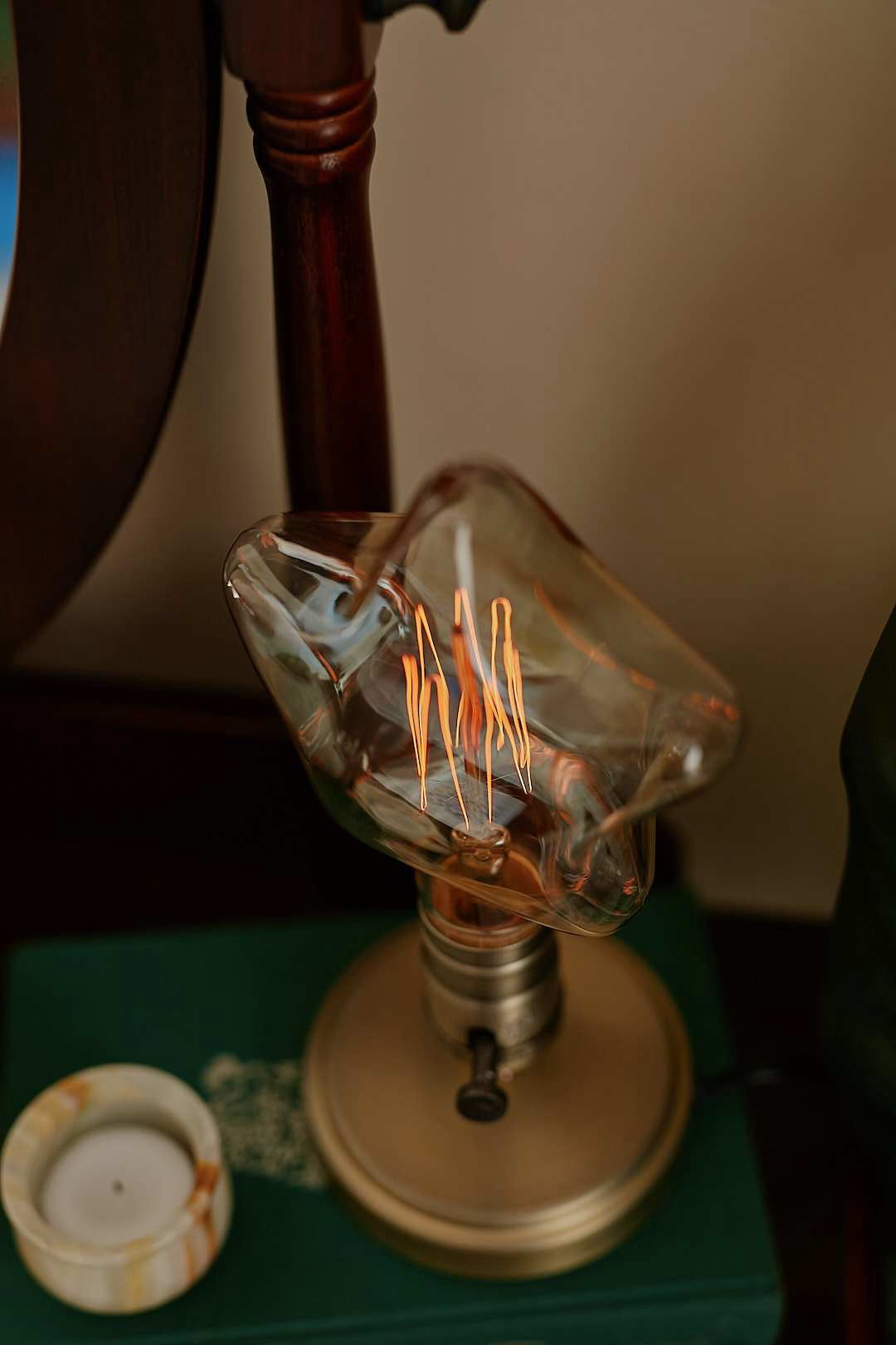 Star shaped edison lamp