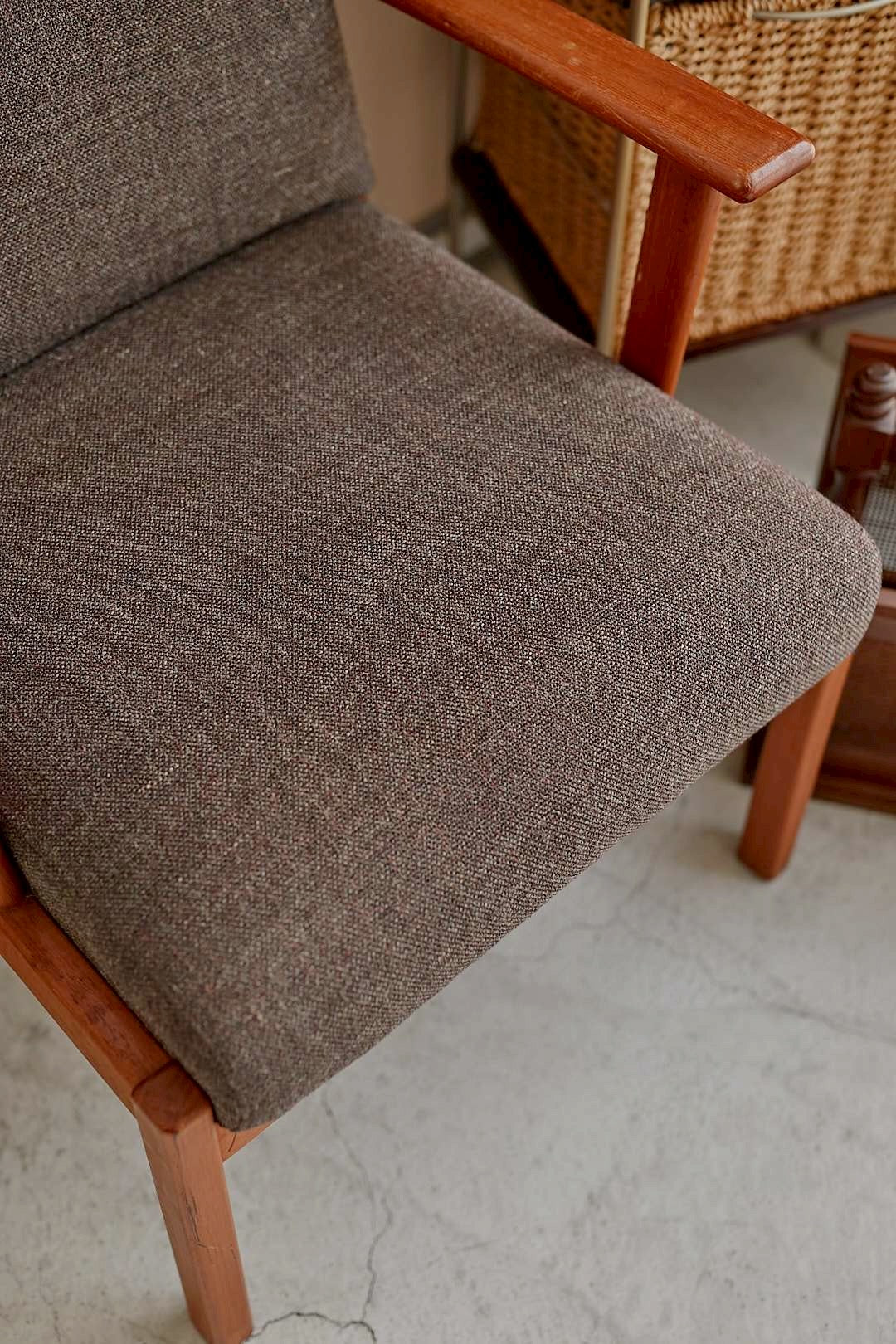 Warm Brown Lounge Chair