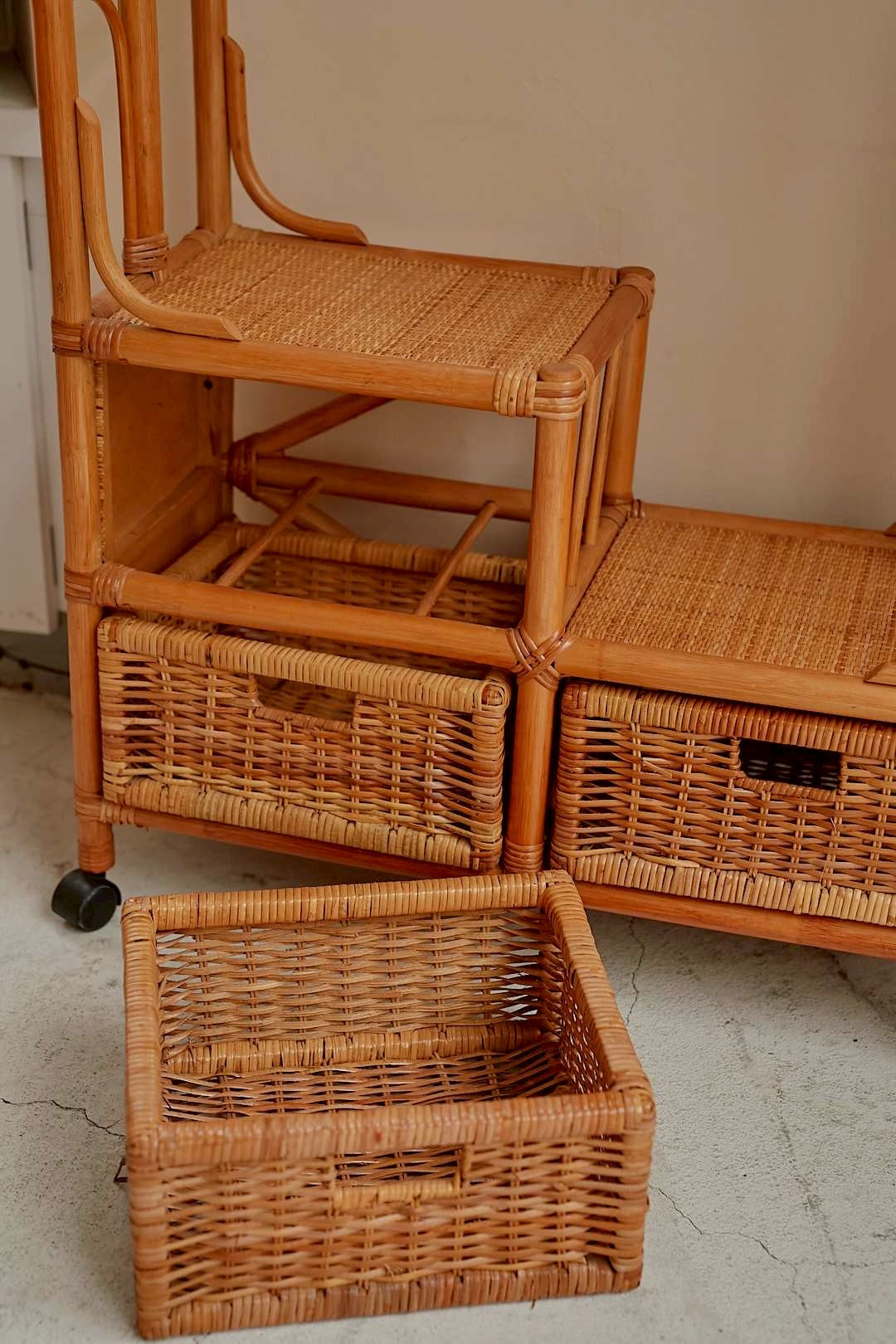 Rattan Hall Tree