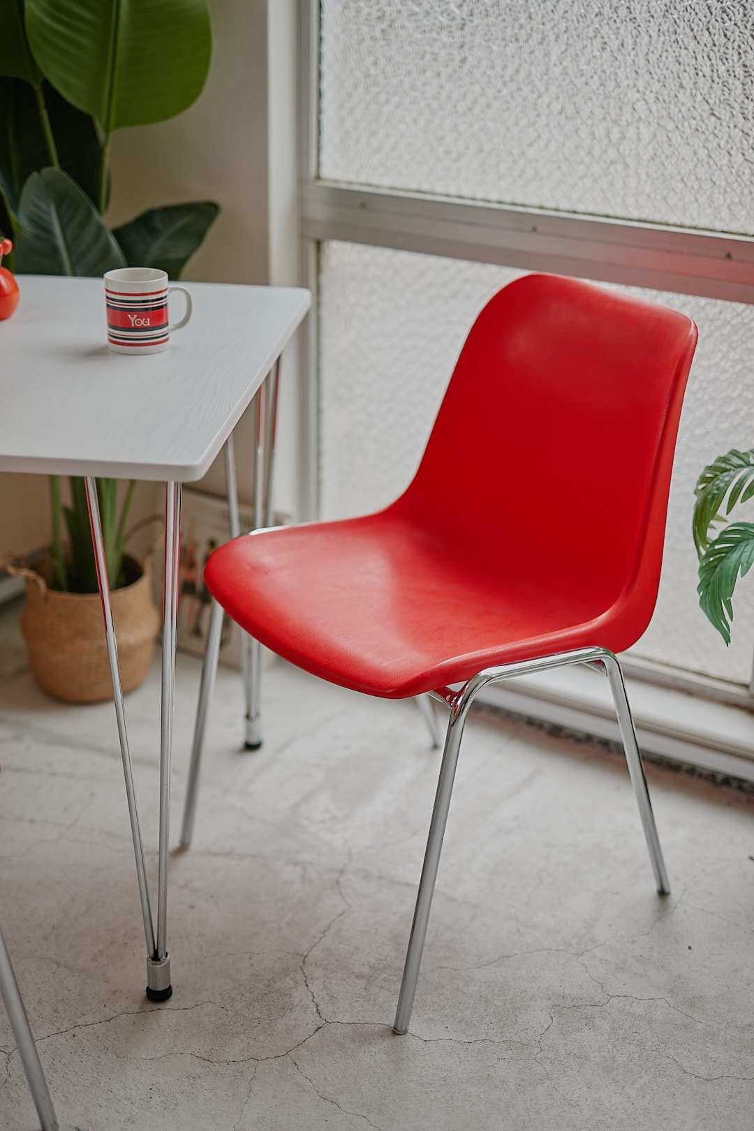 Bericoplast HELENE Red Shell Chair