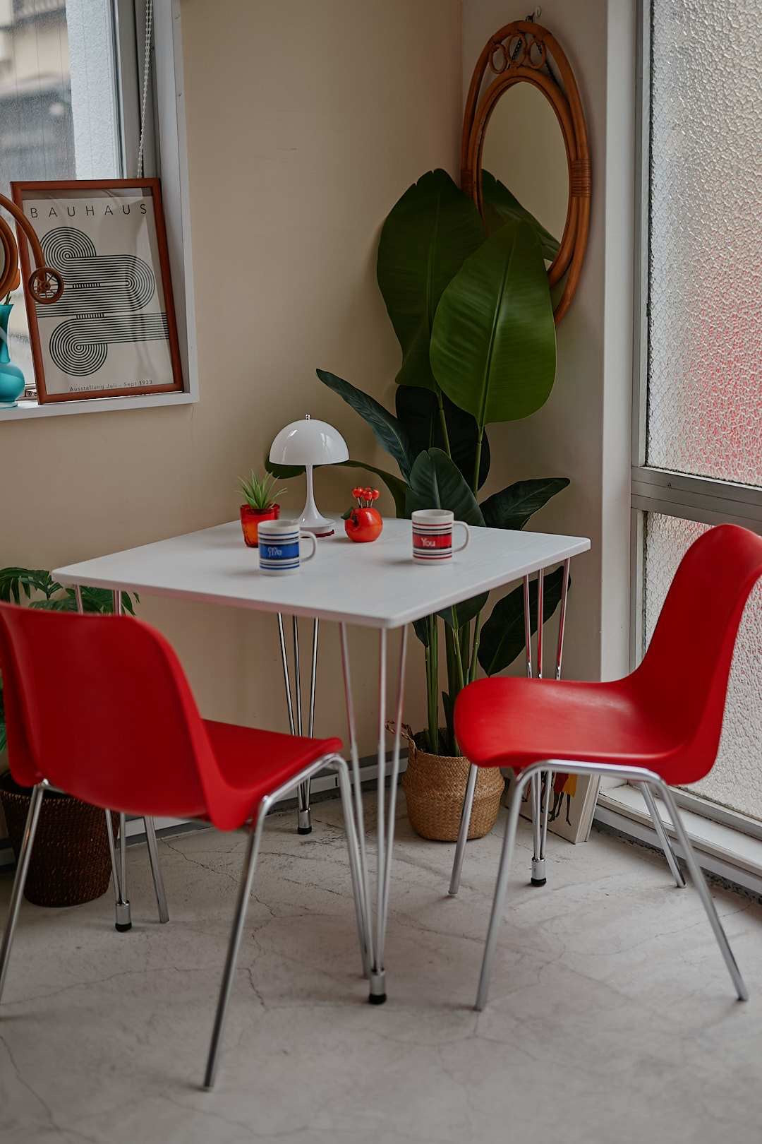 Bericoplast HELENE Red Shell Chair