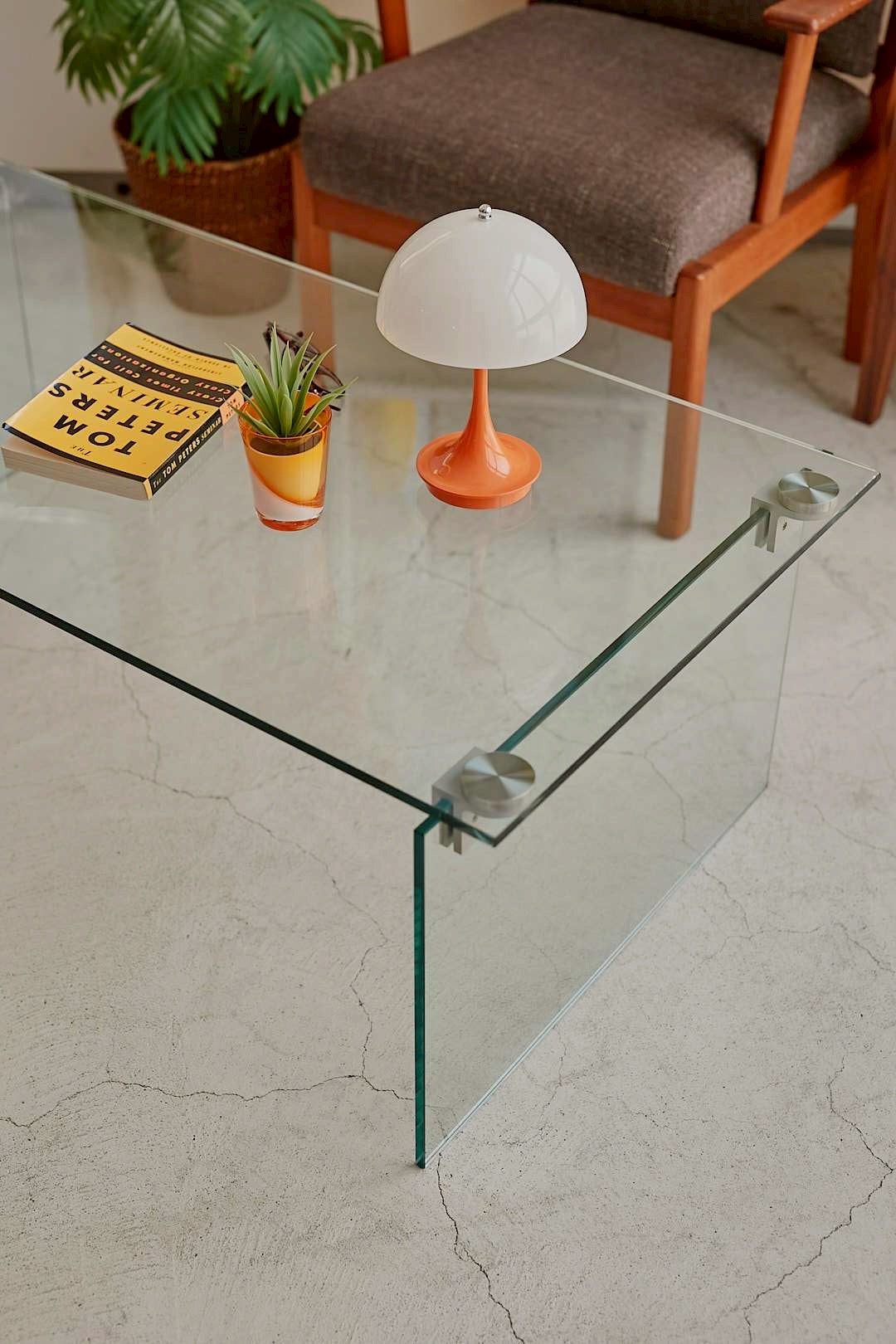 Glass Frame Coffee Table