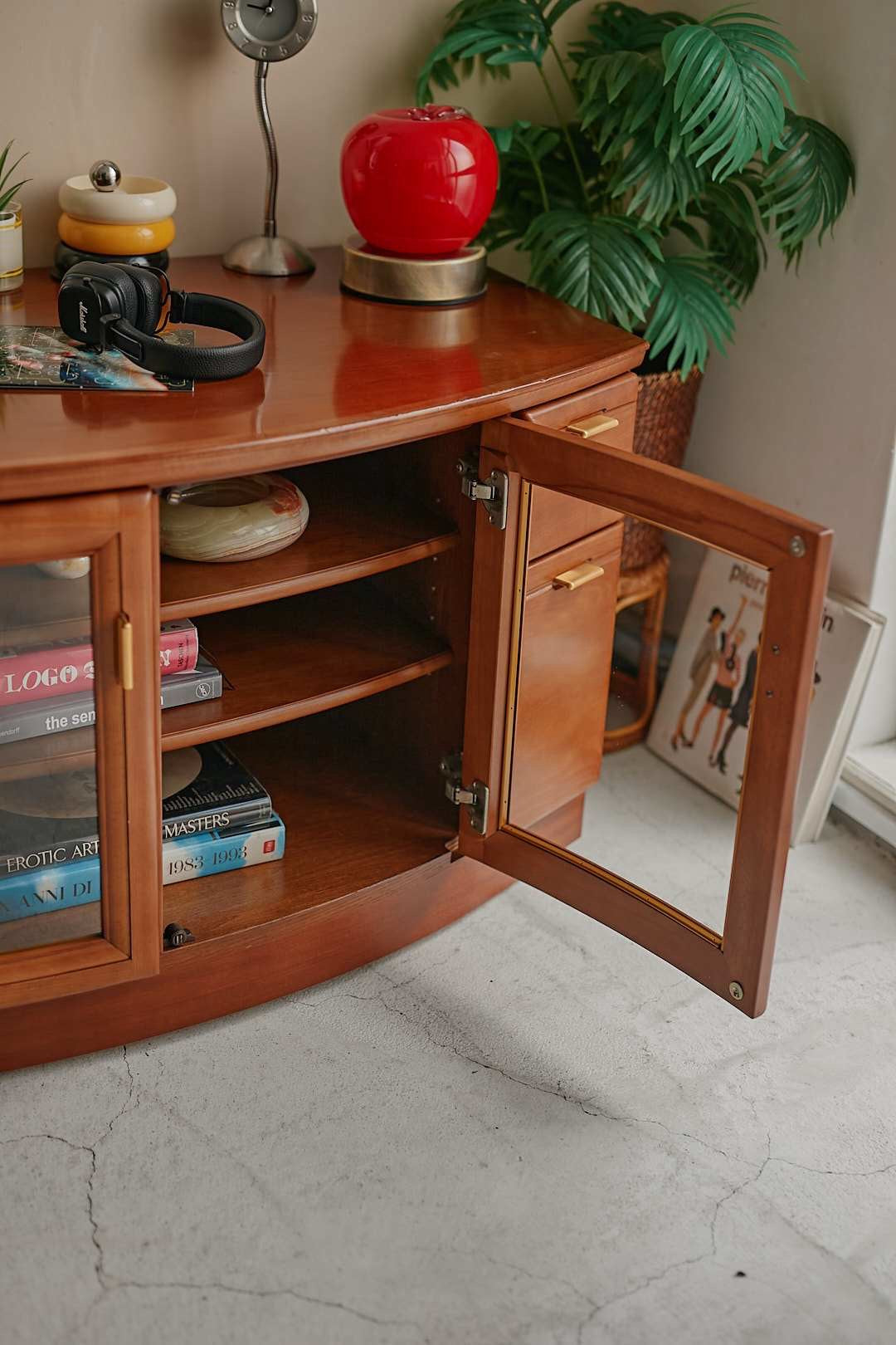 Karimoku Curved Sideboard