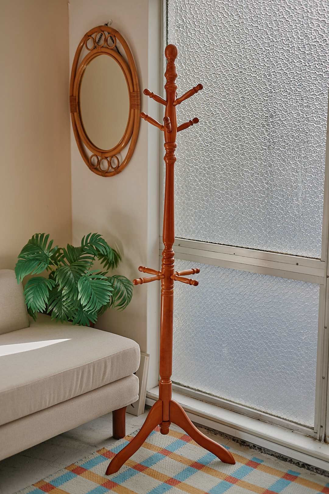 Wood Coat Stand