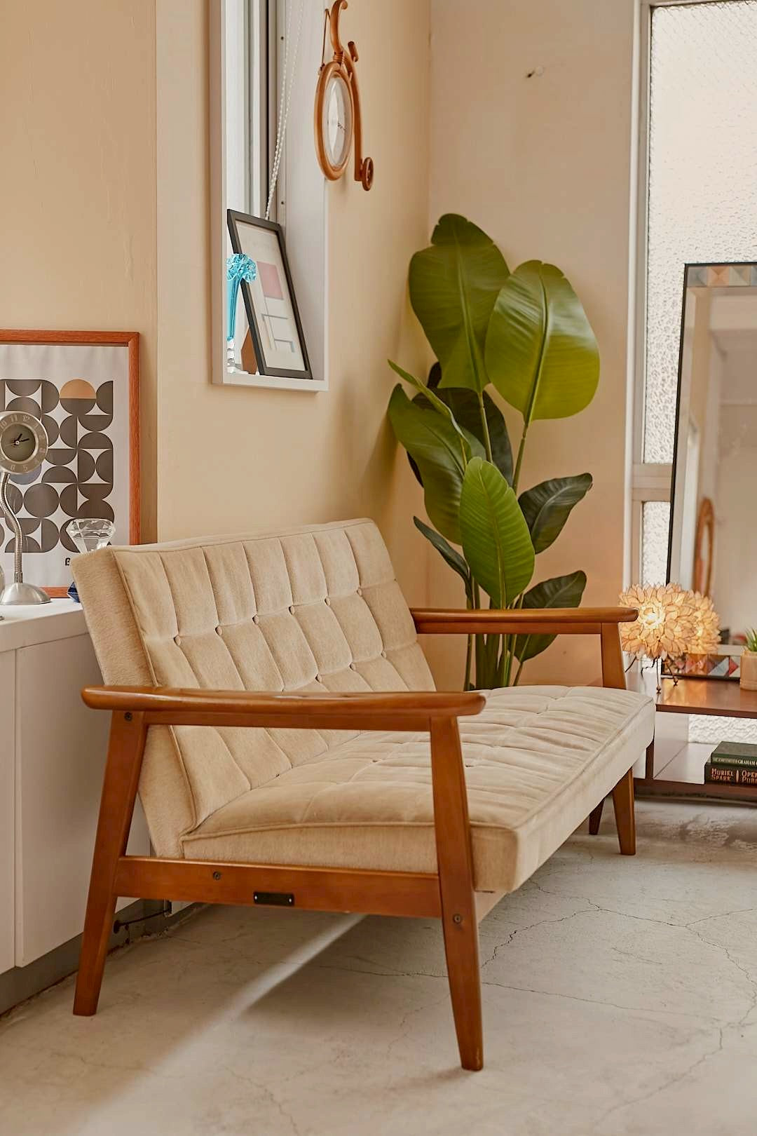 カリモク60 Barolo Beige K-Chair 2 Seater