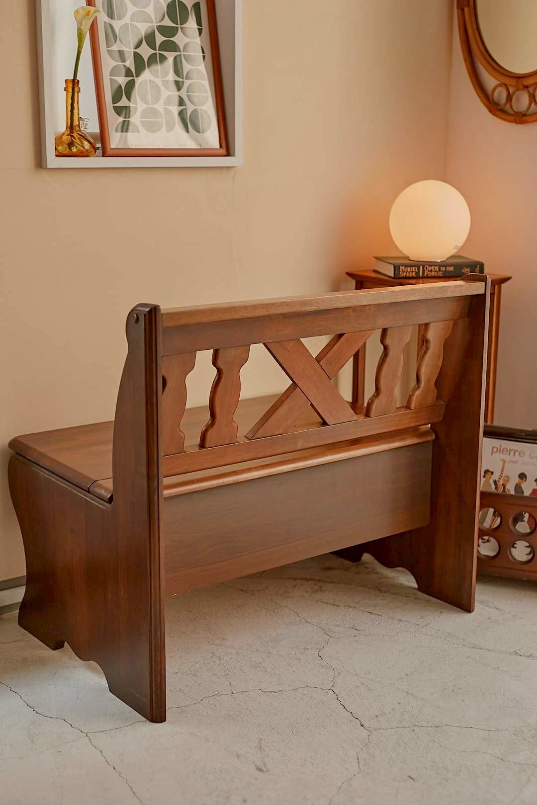 Colonial Storage Bench