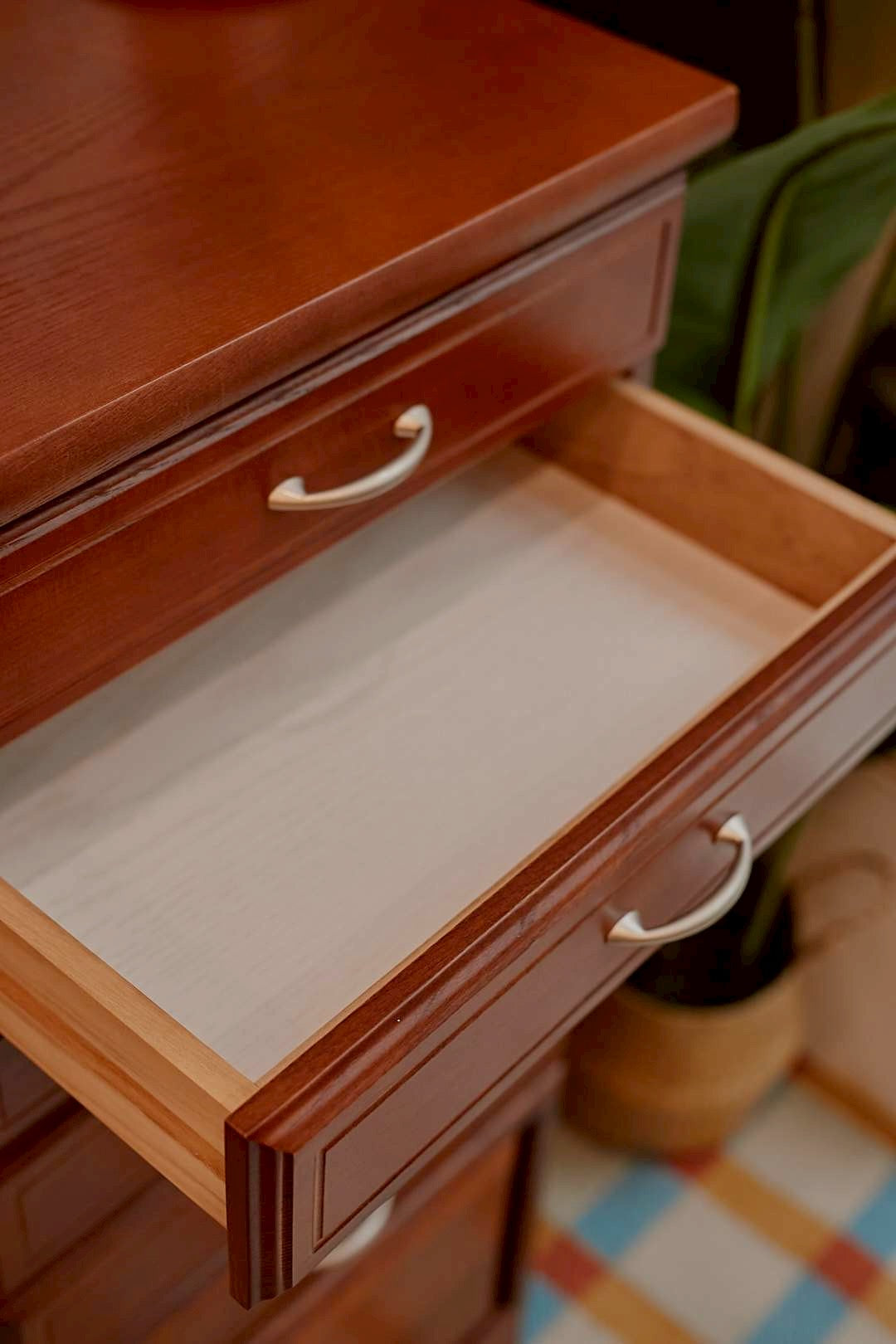 7Drawer Slim Wood Chest