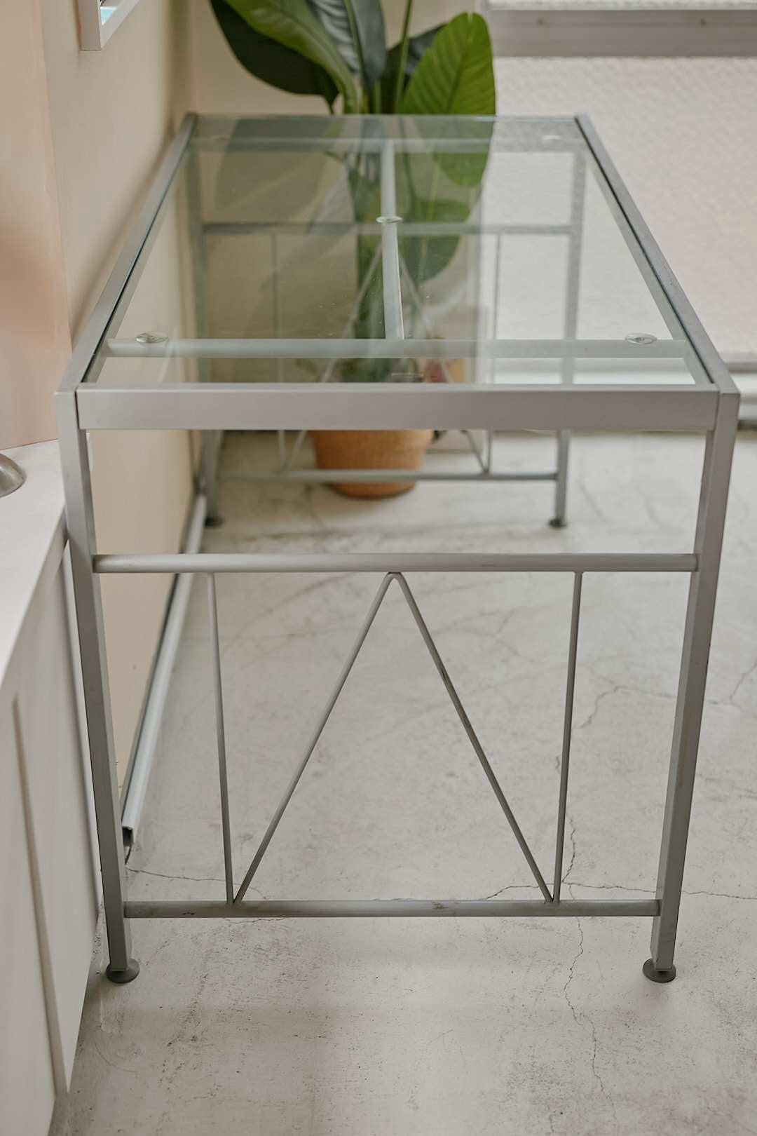 Steel Frame Work Table