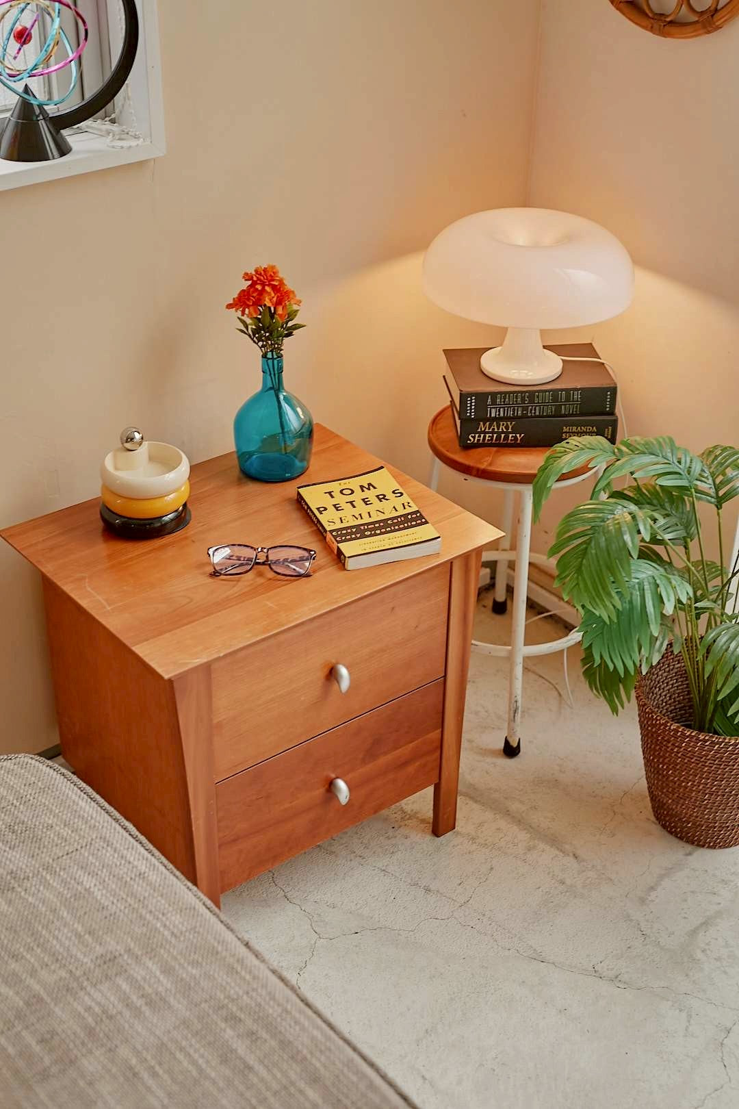 Minimal Wood Night Cabinet