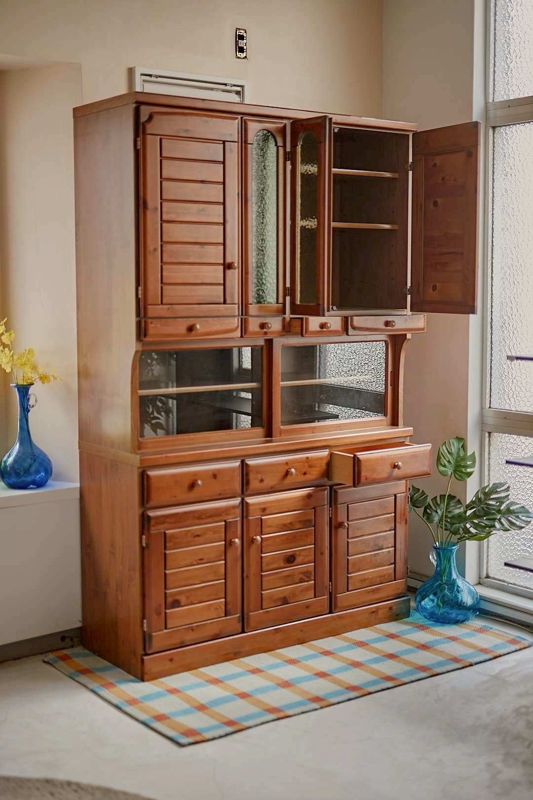 Large wood cupboard