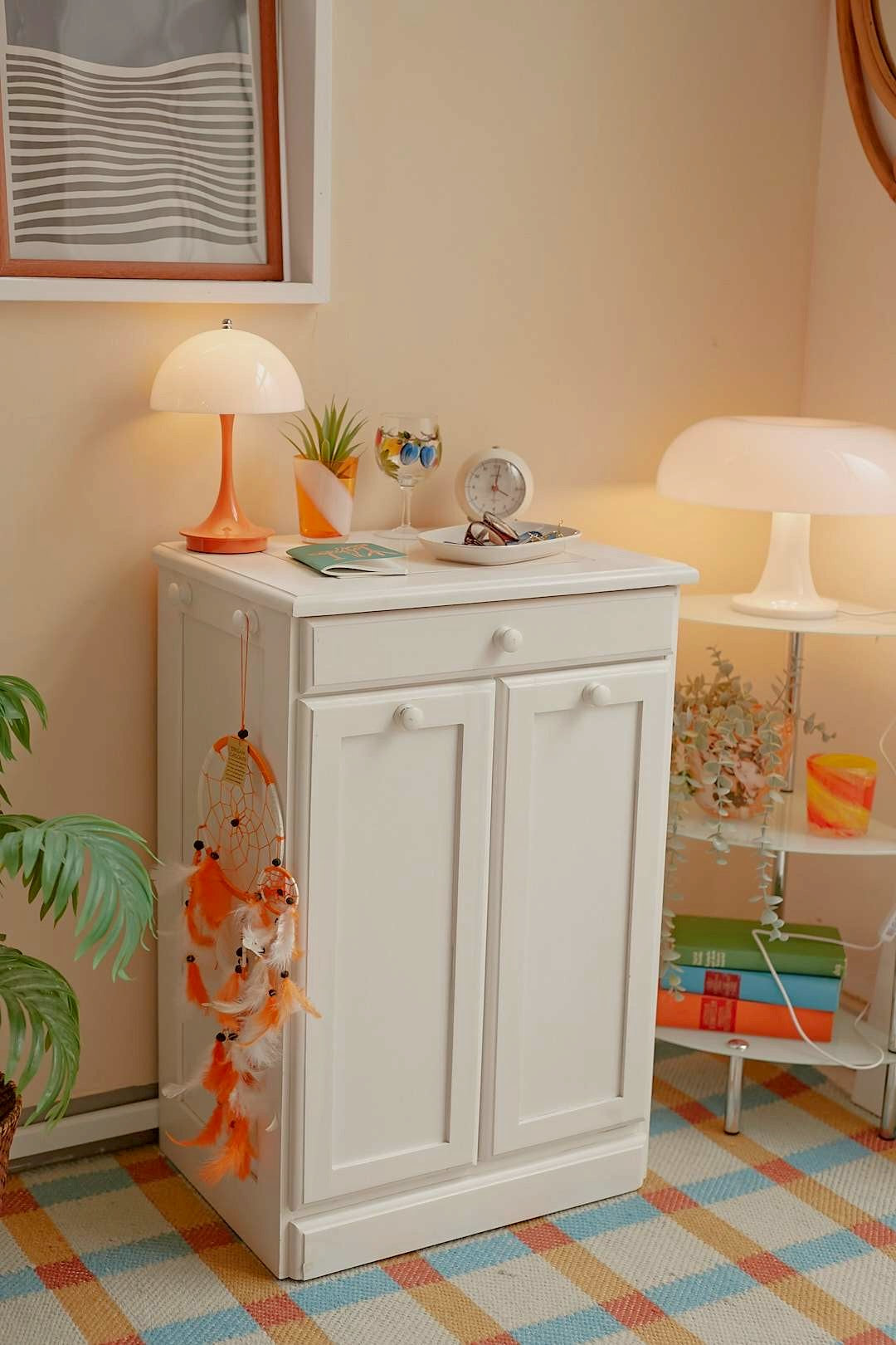 White Storage Cabinet