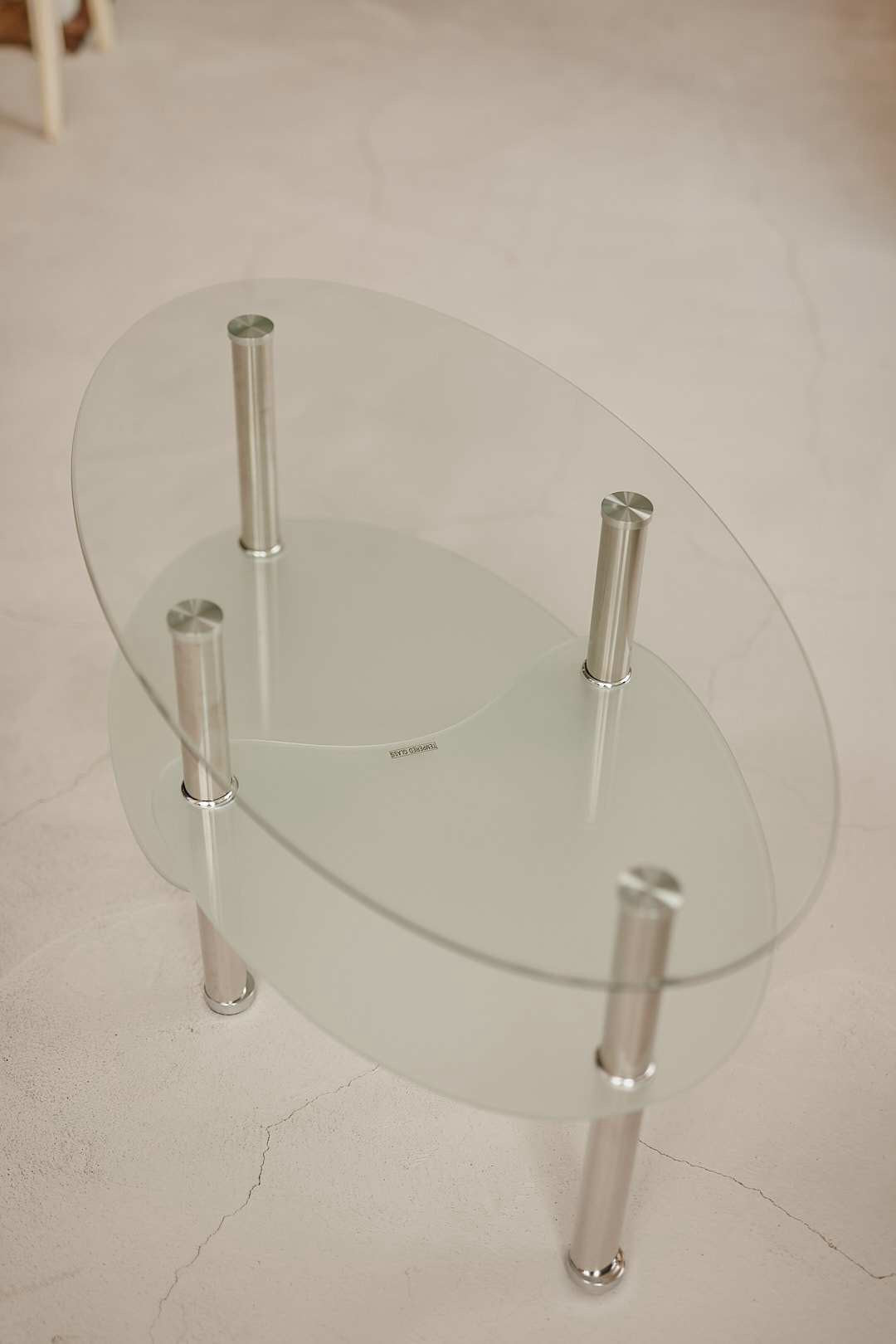 Floating Glass Table