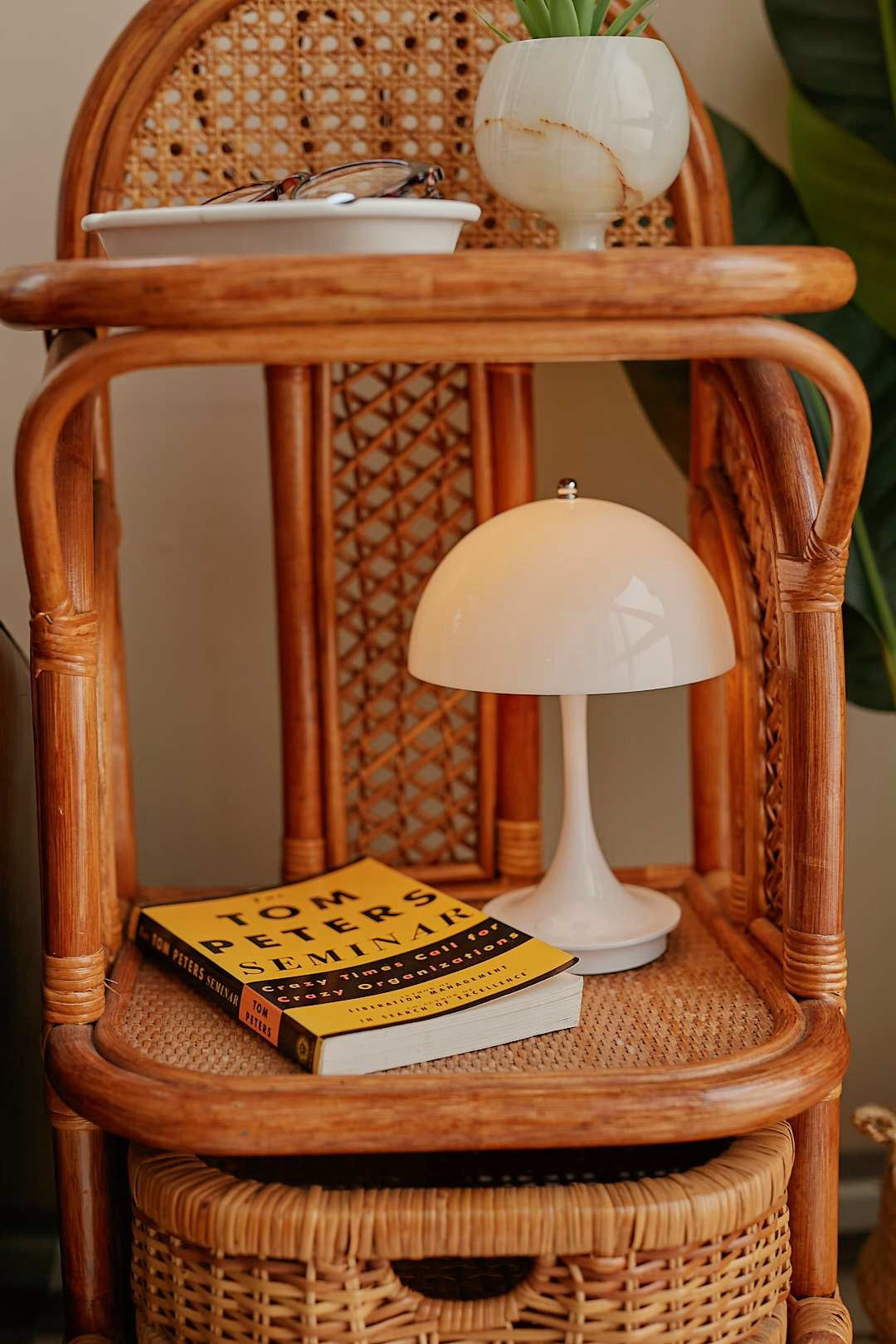 Rattan Arch Design Shelf