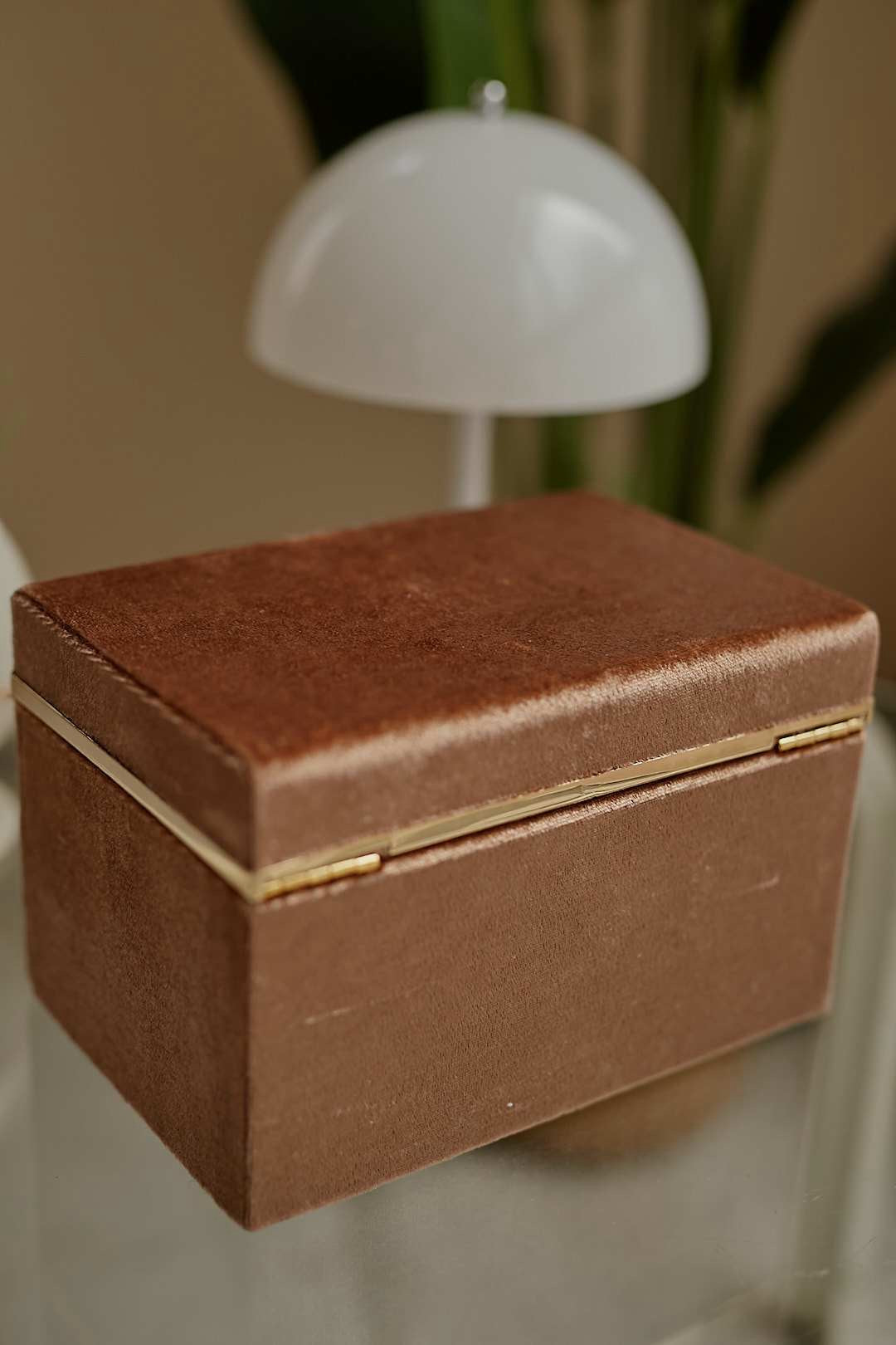 Pink Velvet Jewelry Box