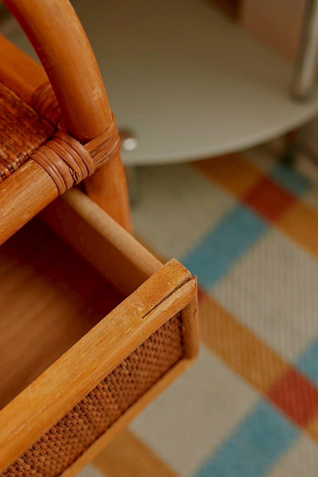 Rattan Living Chest