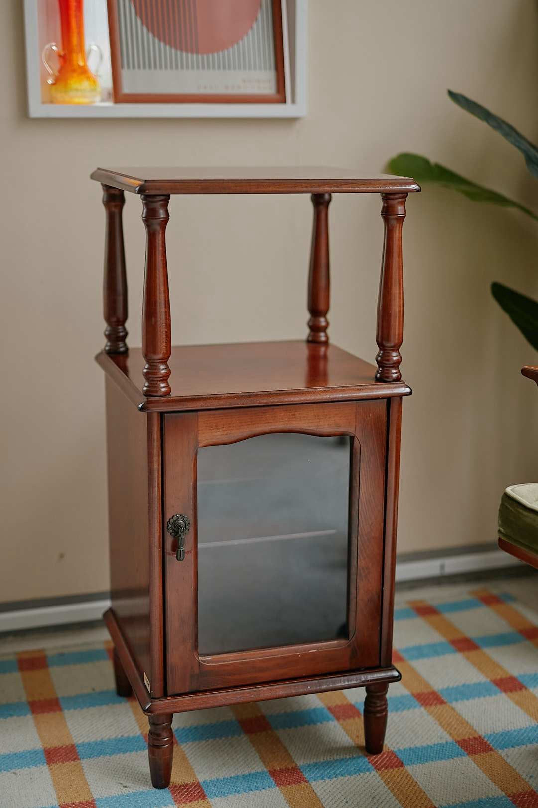 Classic Glass Door Cabinet