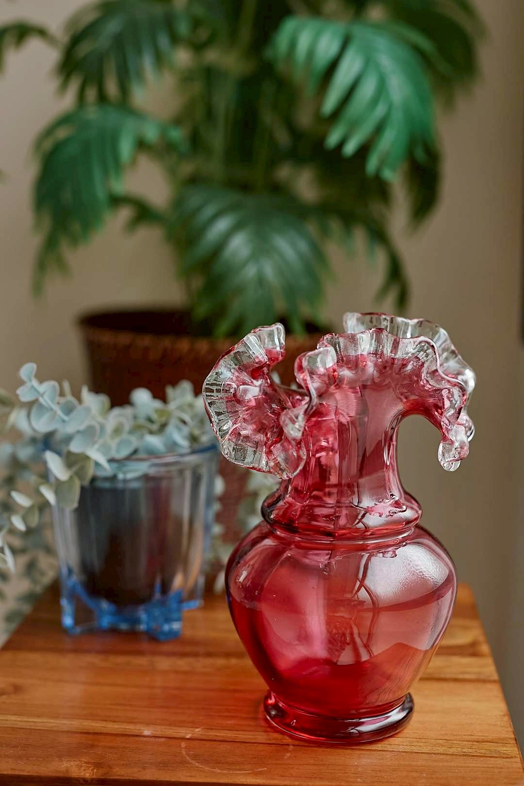Scarlet Bloom Vase