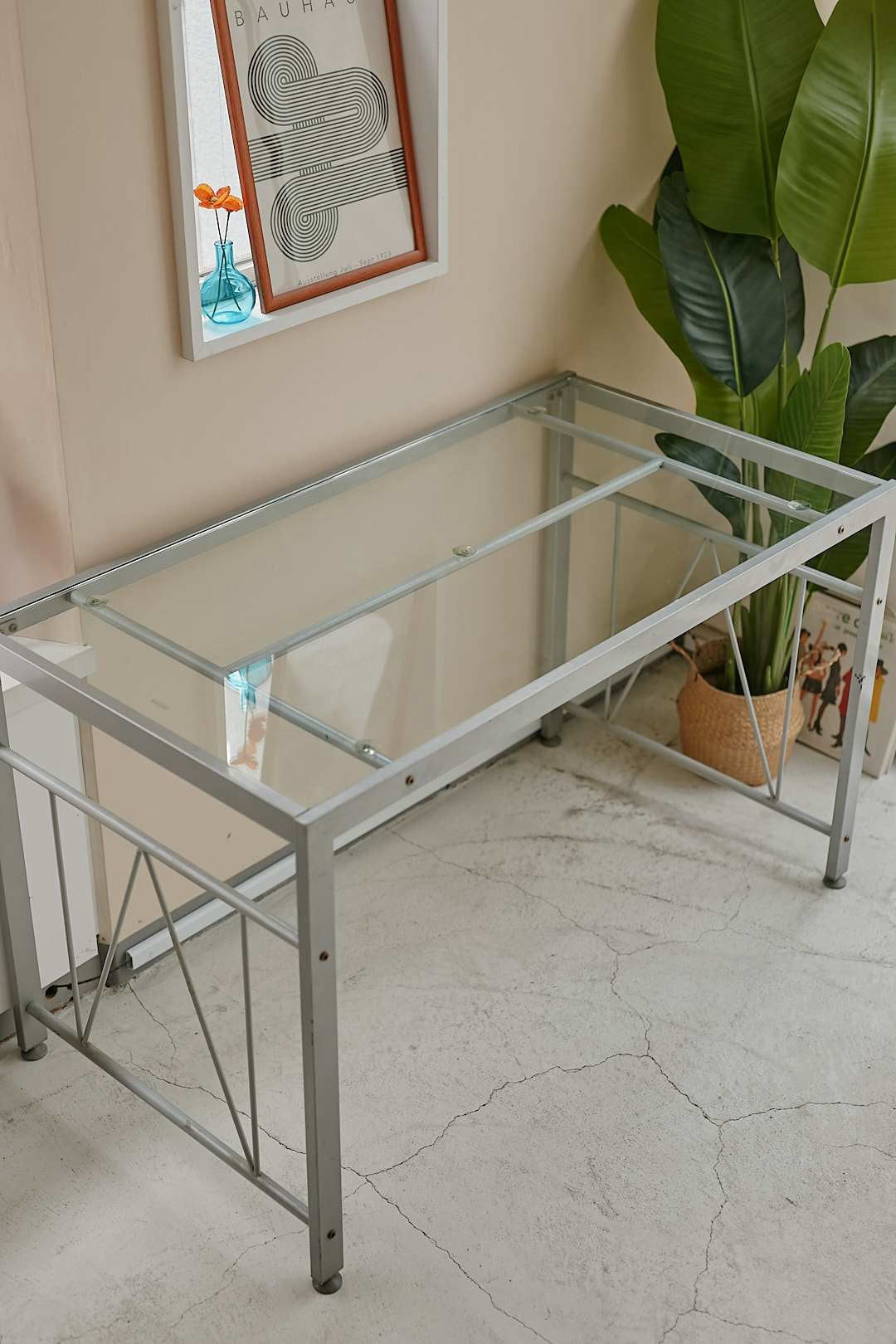 Steel Frame Work Table