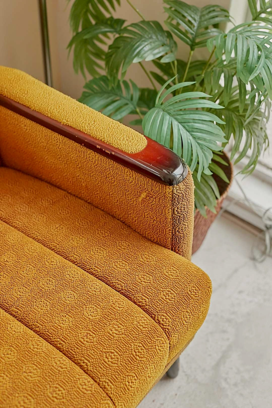 Golden Accent Lounge Chair