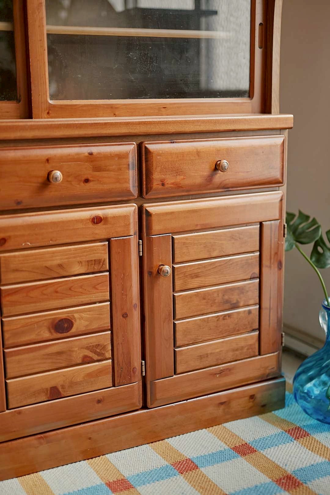 Large wood cupboard