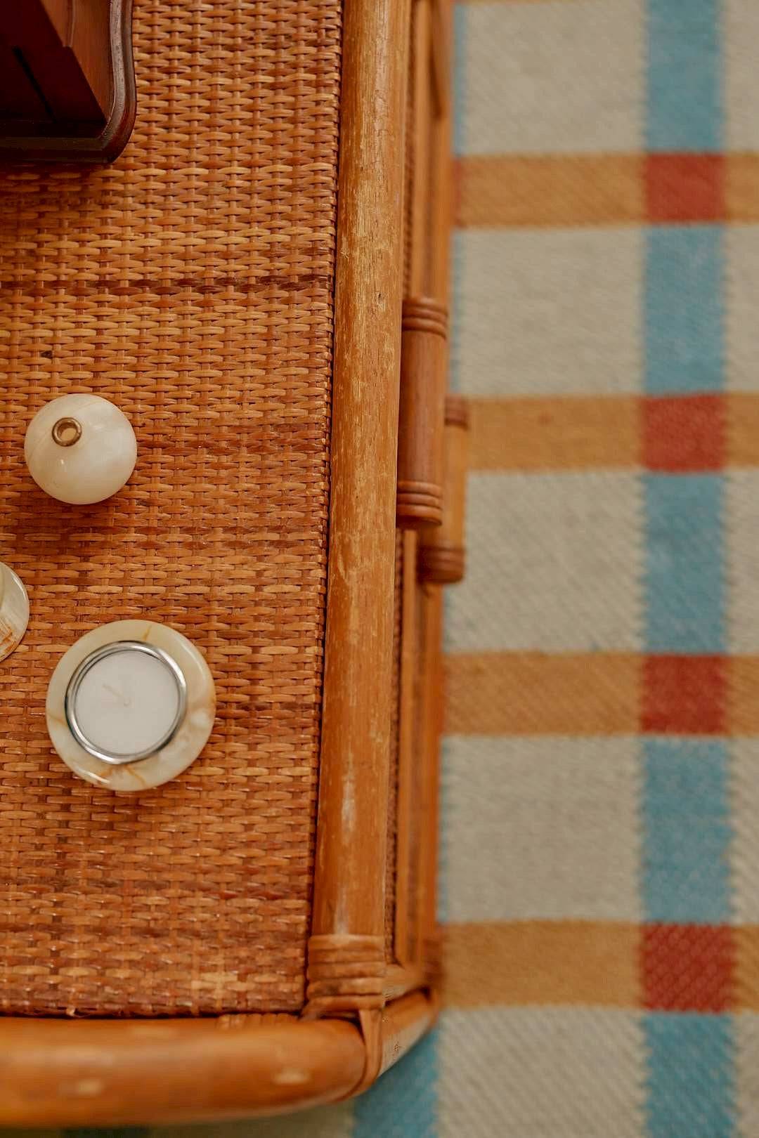 Rattan Living Chest