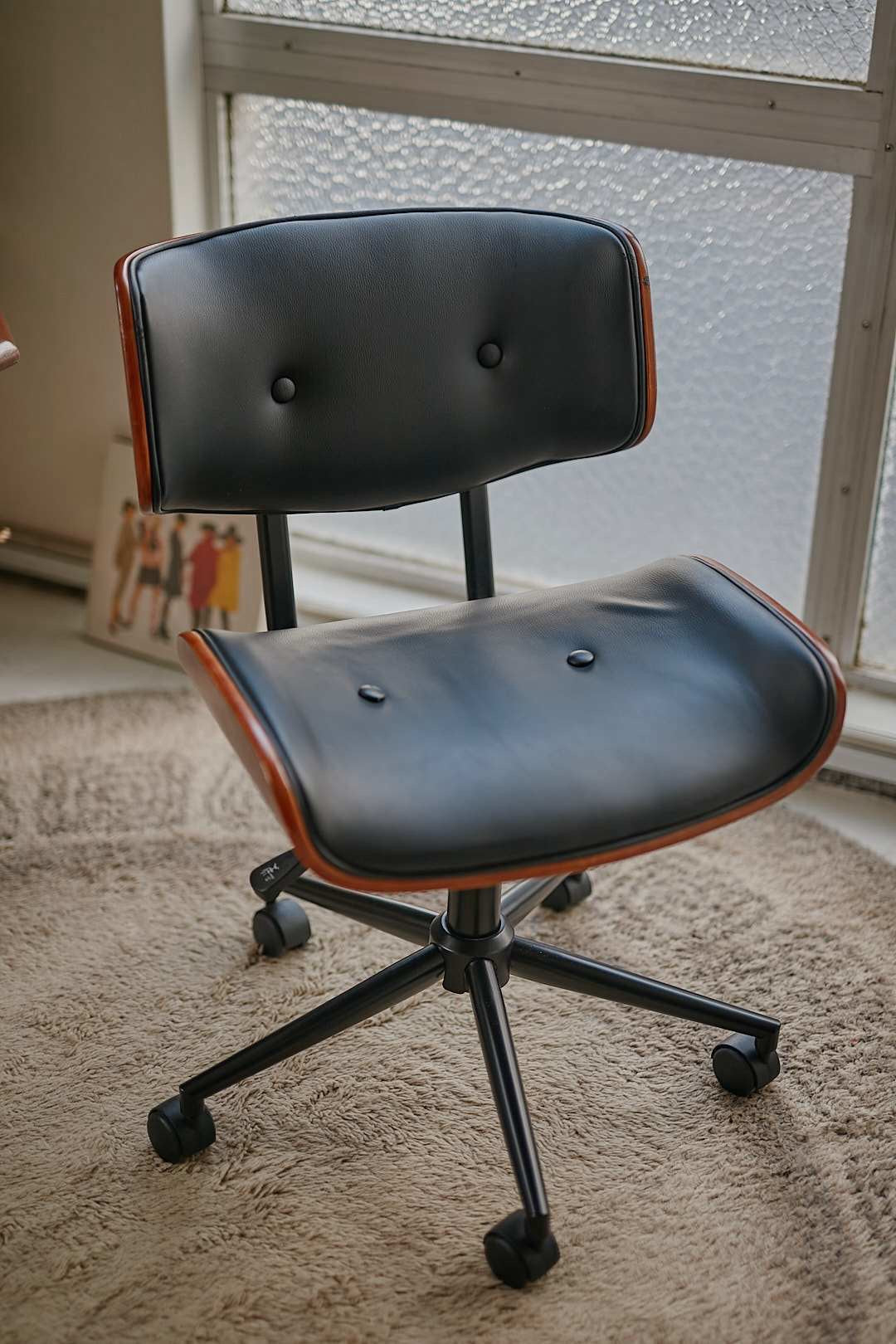 Mid-Century Bentwood Office Chair