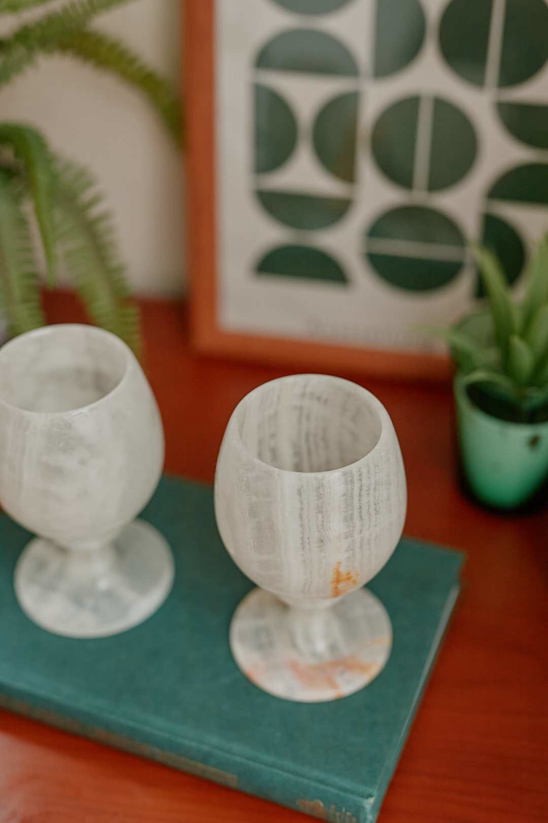 White Onyx Goblet①