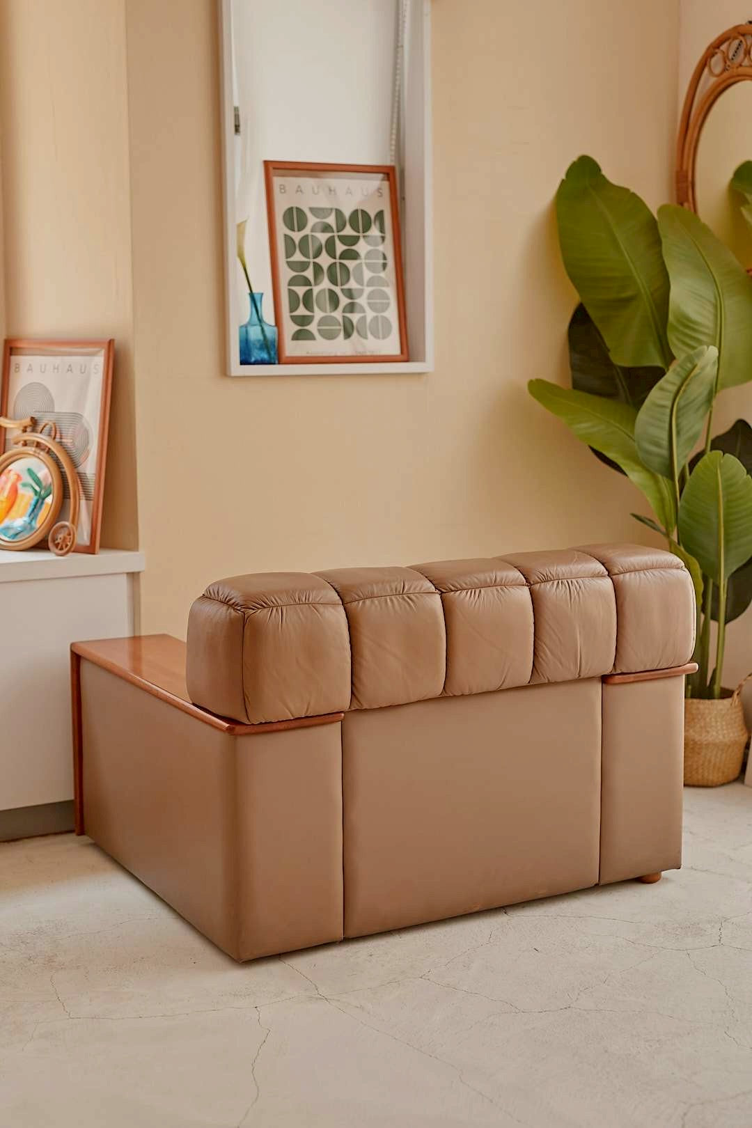 Cube Leather Lounge Sofa