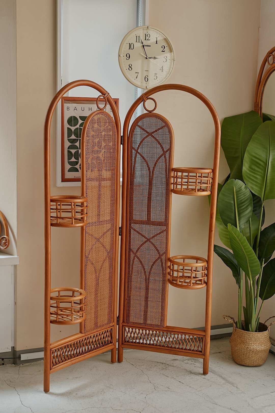 Rattan Basket Partition