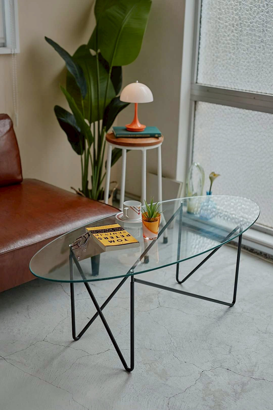 Glass Orbit Table