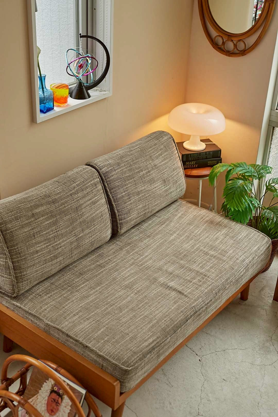 unico Natural Wood 2Seater Sofa