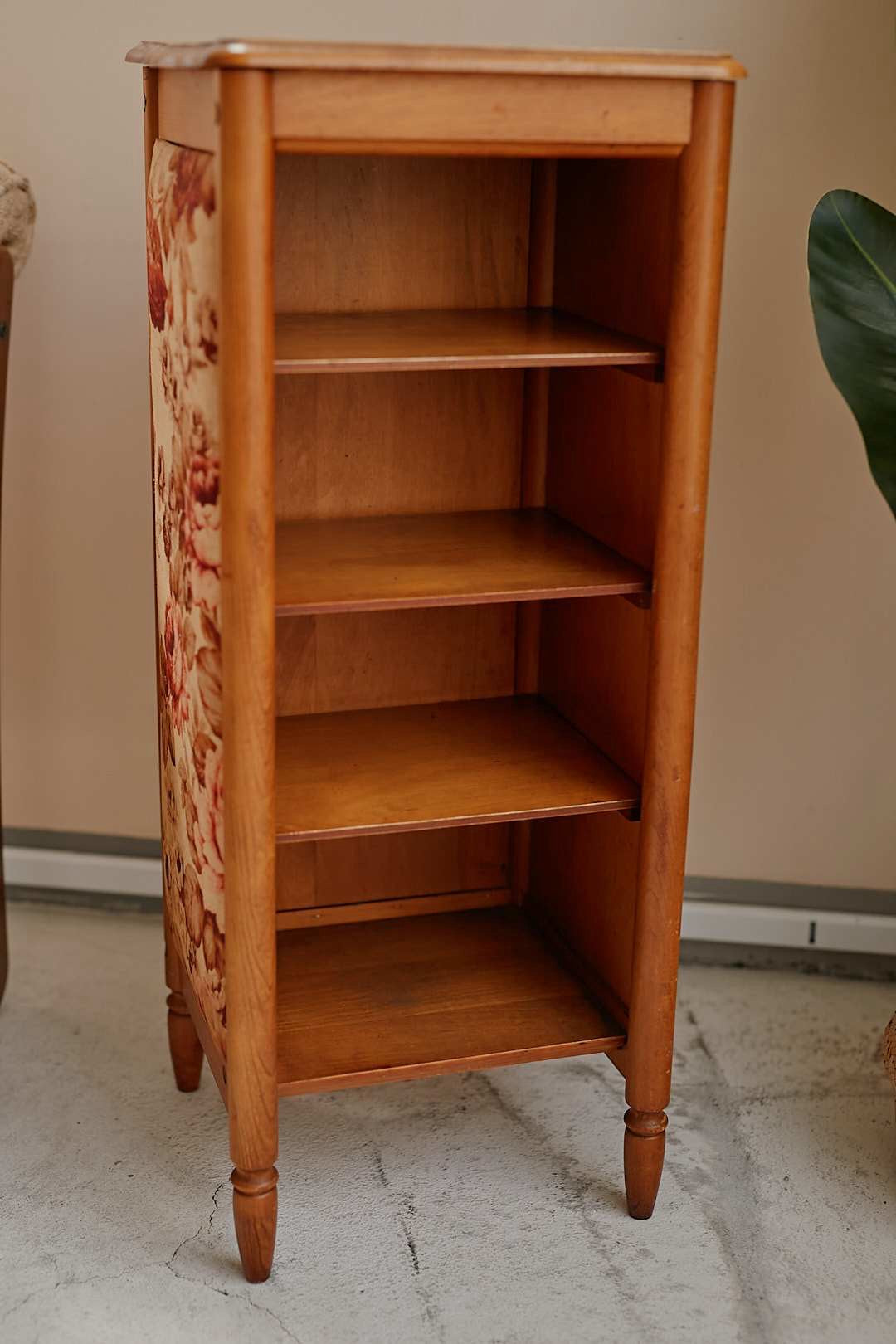 Floral Side Shelf