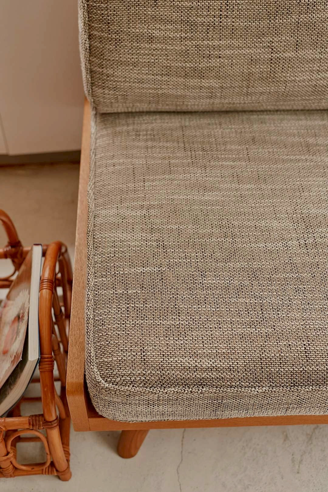 unico Natural Wood 2Seater Sofa