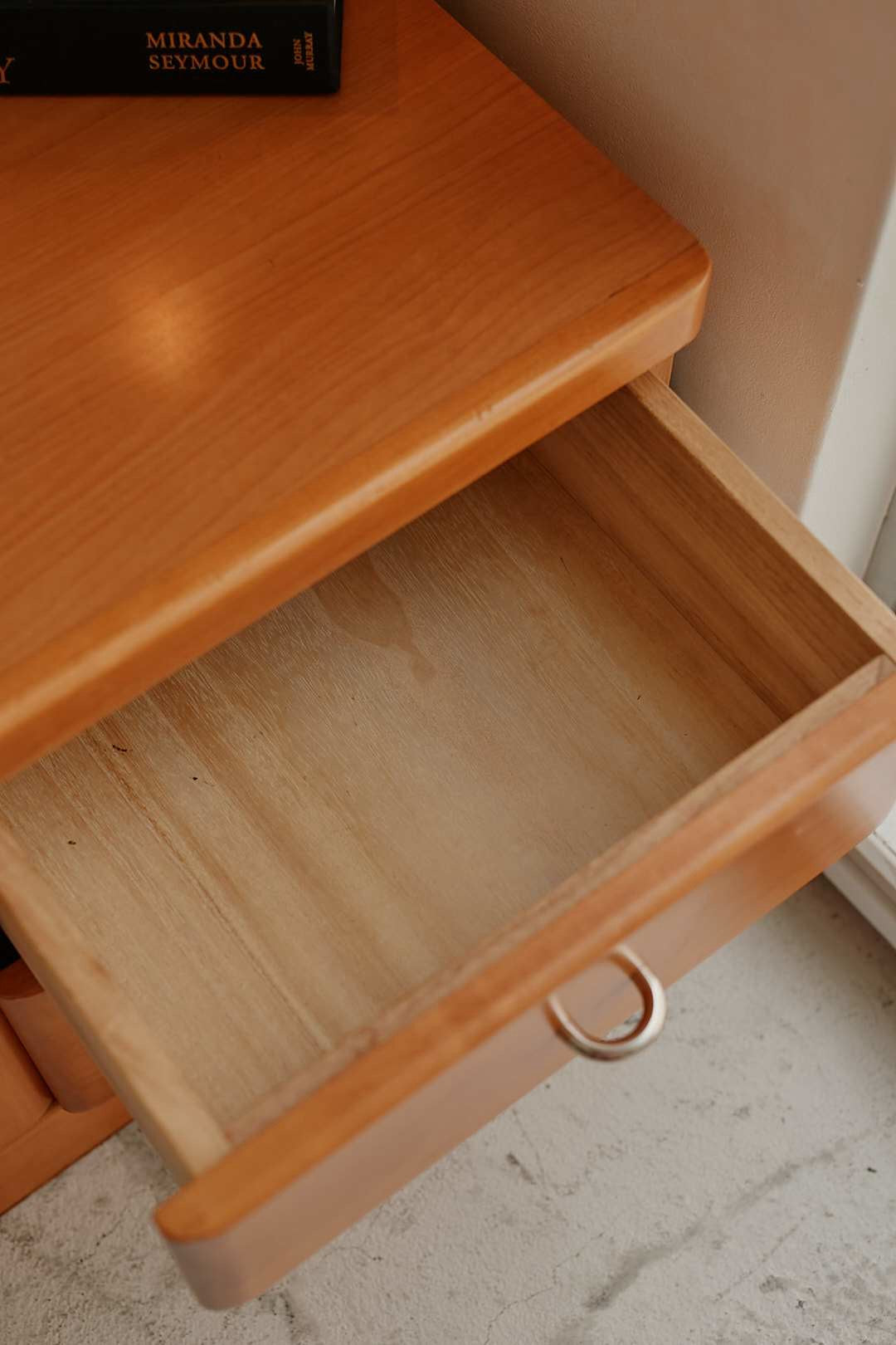 Wood and Silver Lowboard