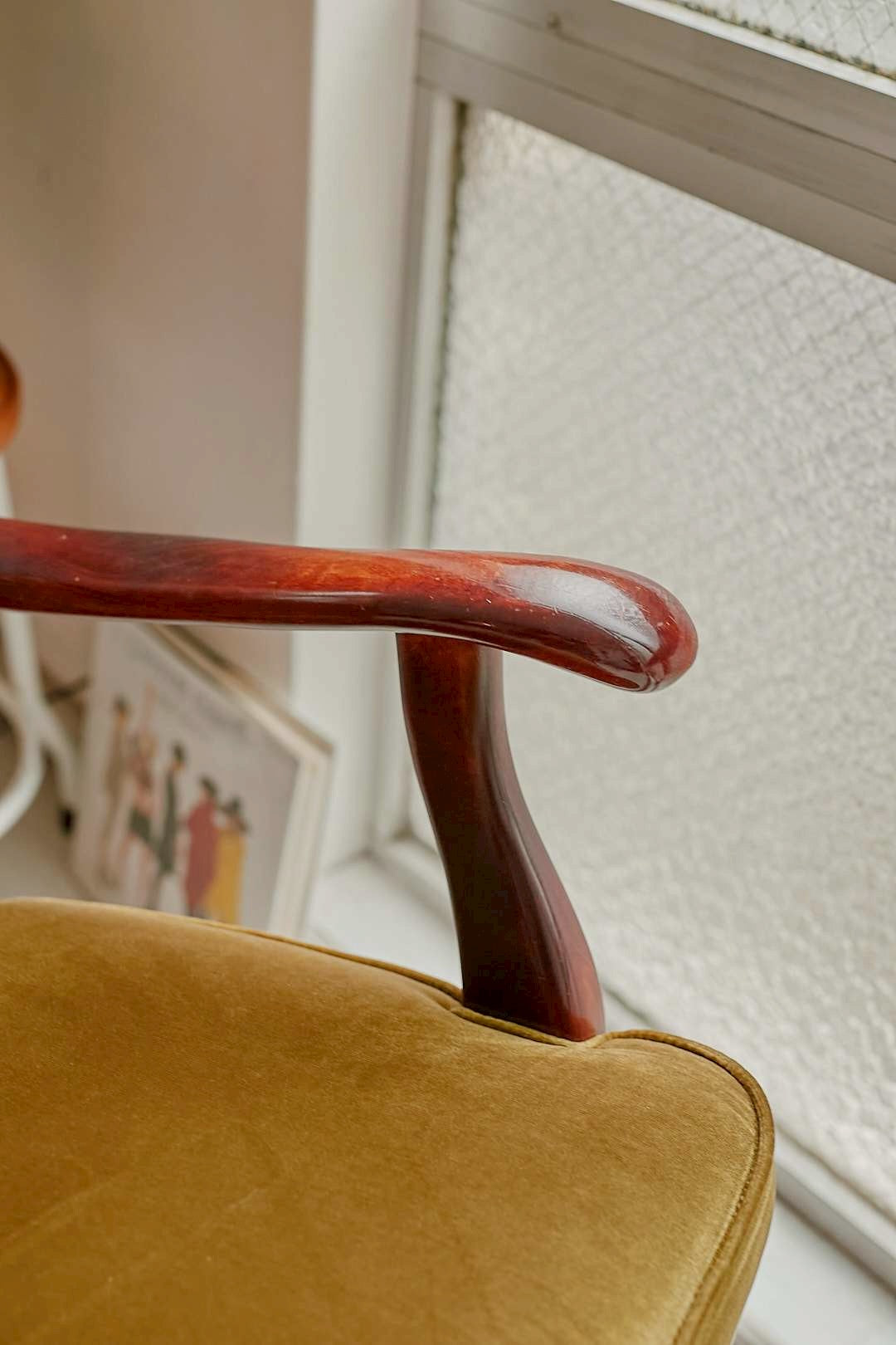 カリモク Colonial Series Desk Chair