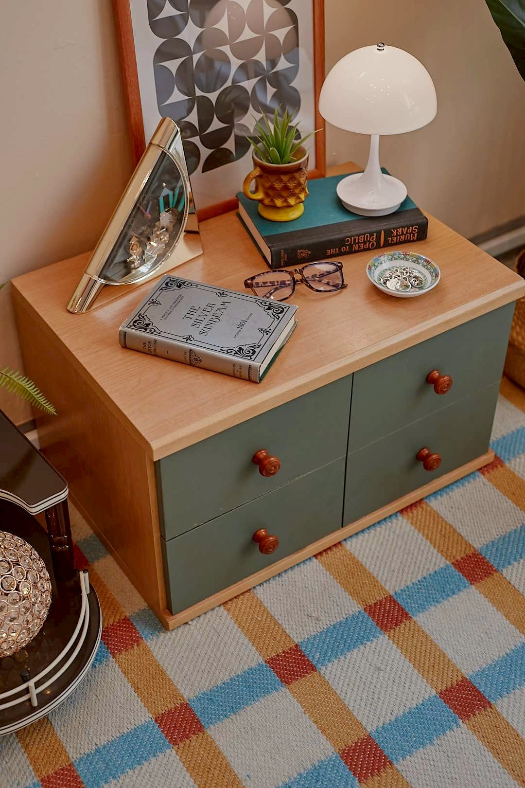 Forest Green Mini Chest