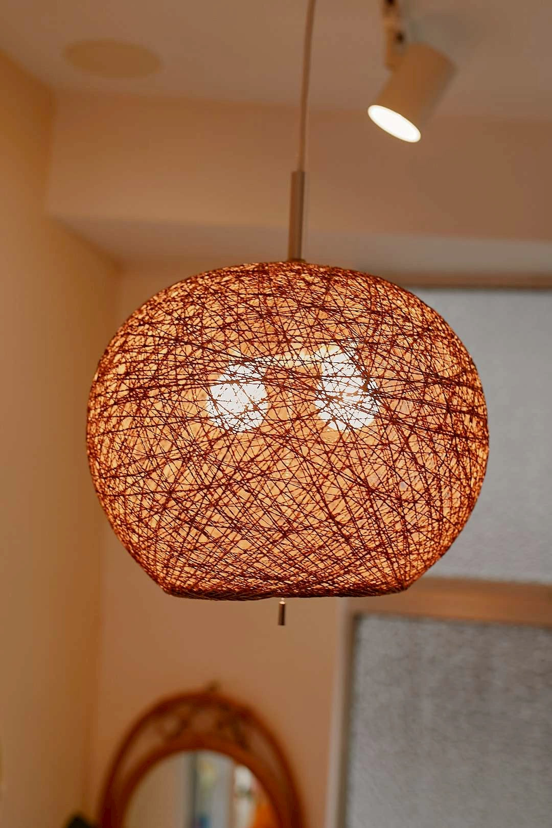 Abaca pendant light