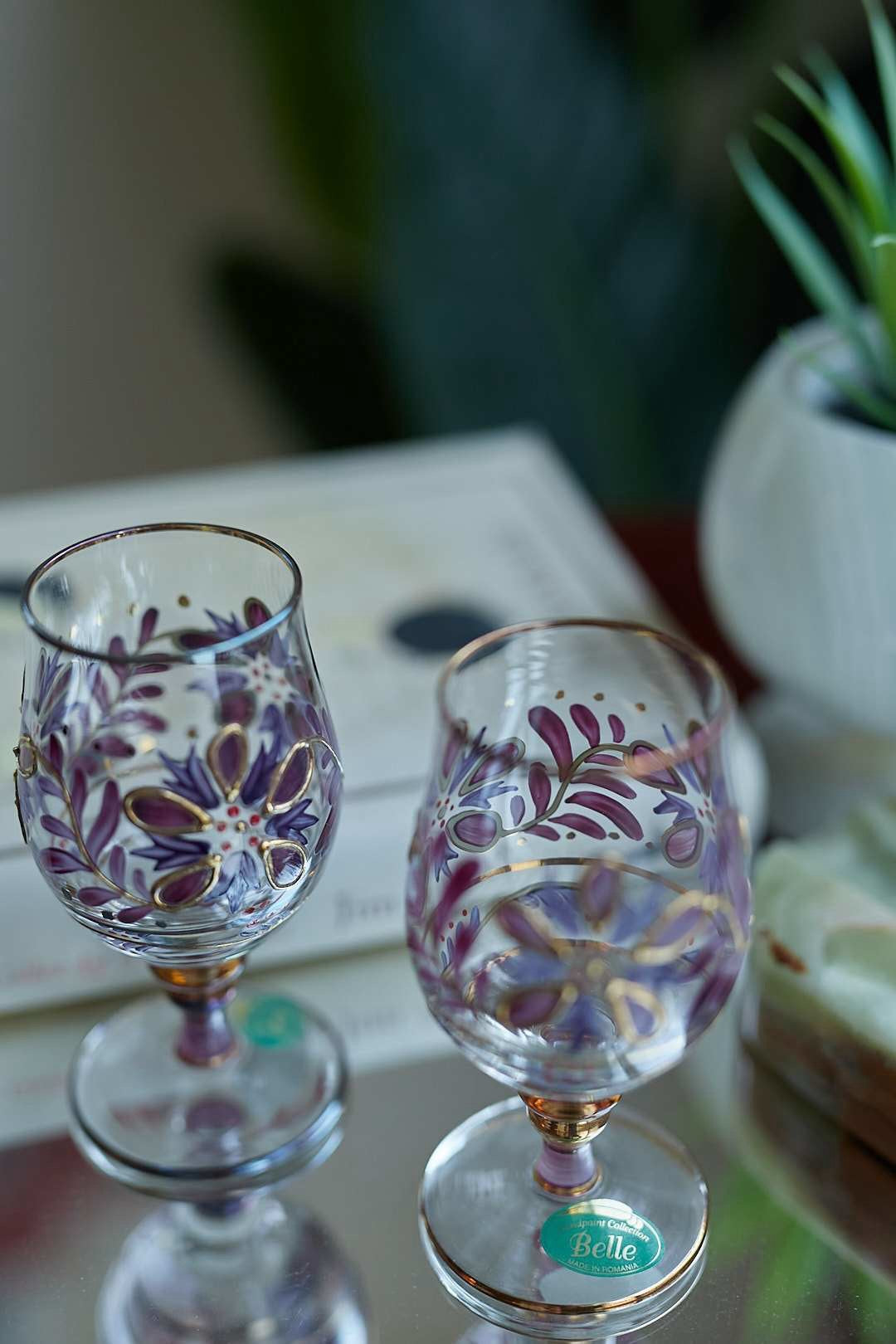 Belle Handpaint Goblet