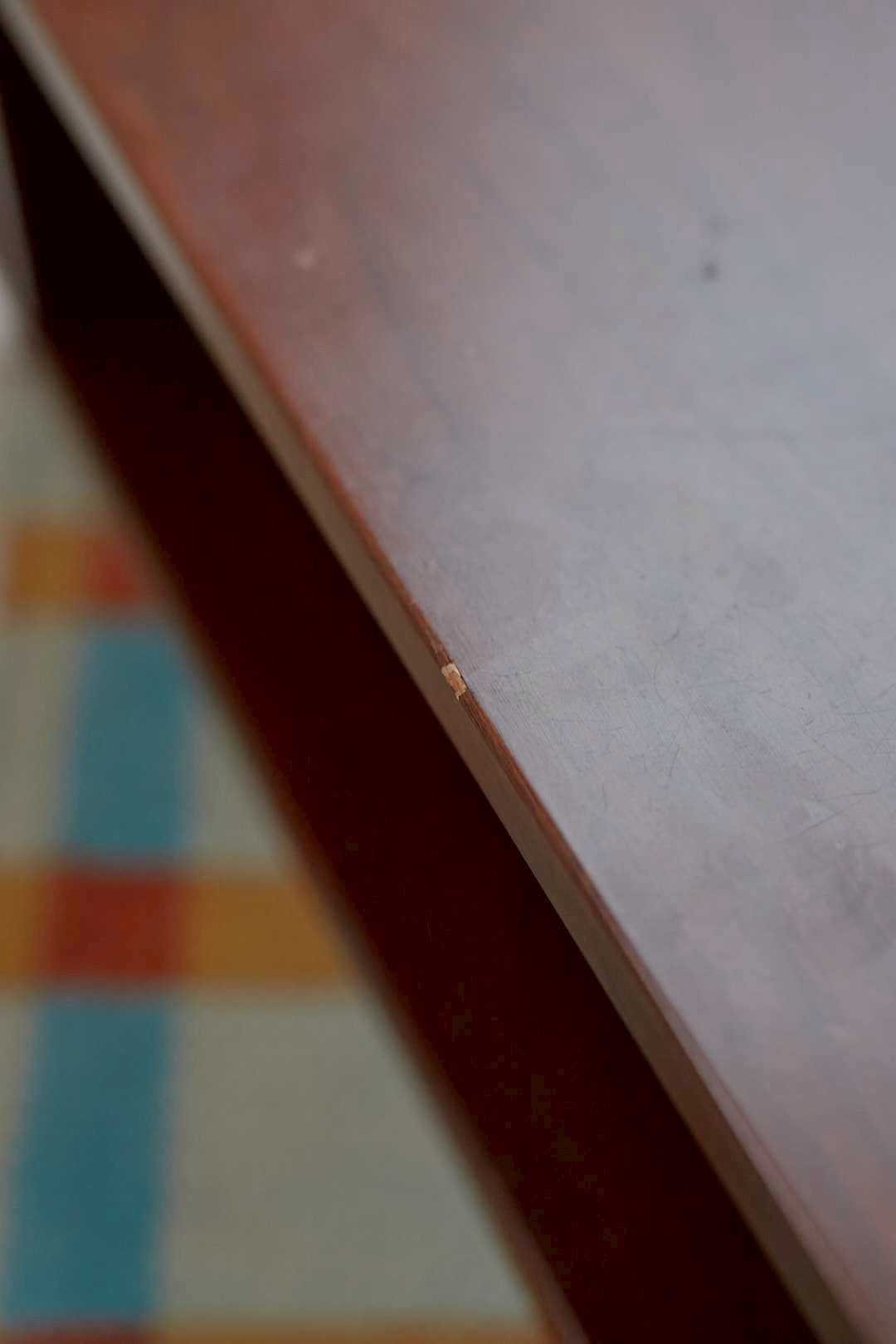 Brown slim low board