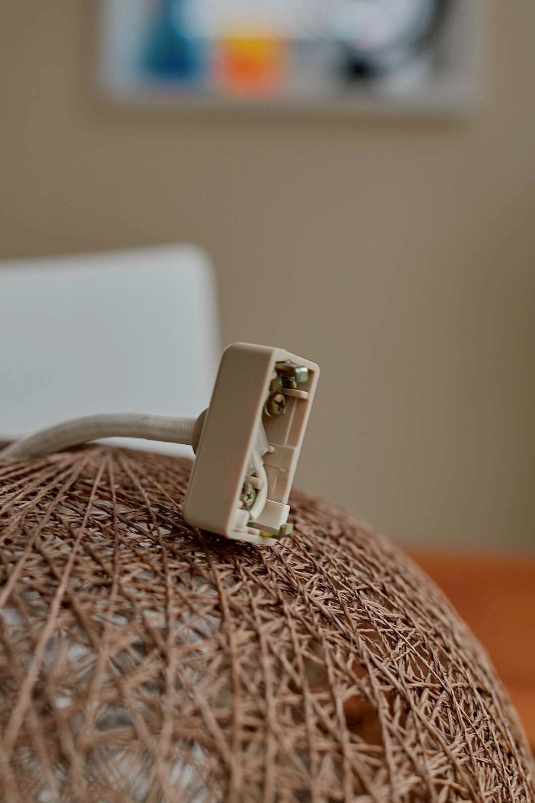 Abaca pendant light