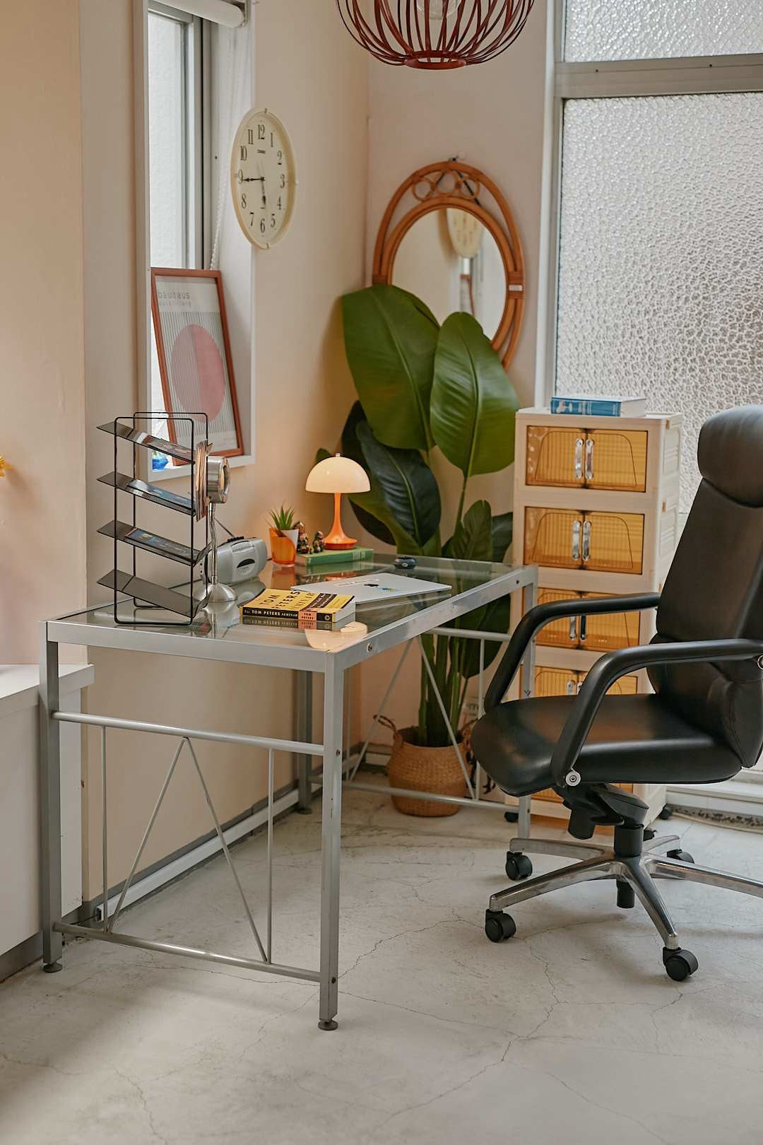 Steel Frame Work Table