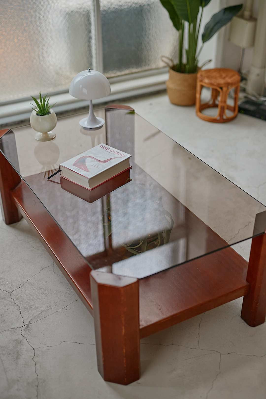 Smoked Glass Low Table