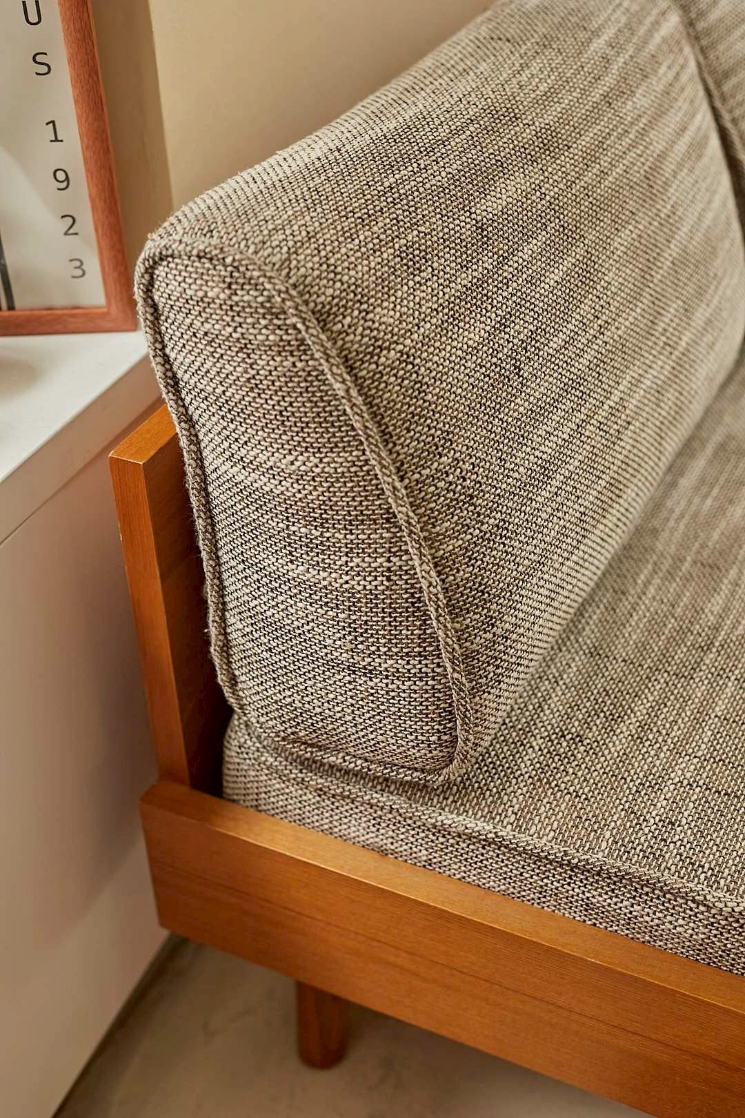 unico Natural Wood 2Seater Sofa