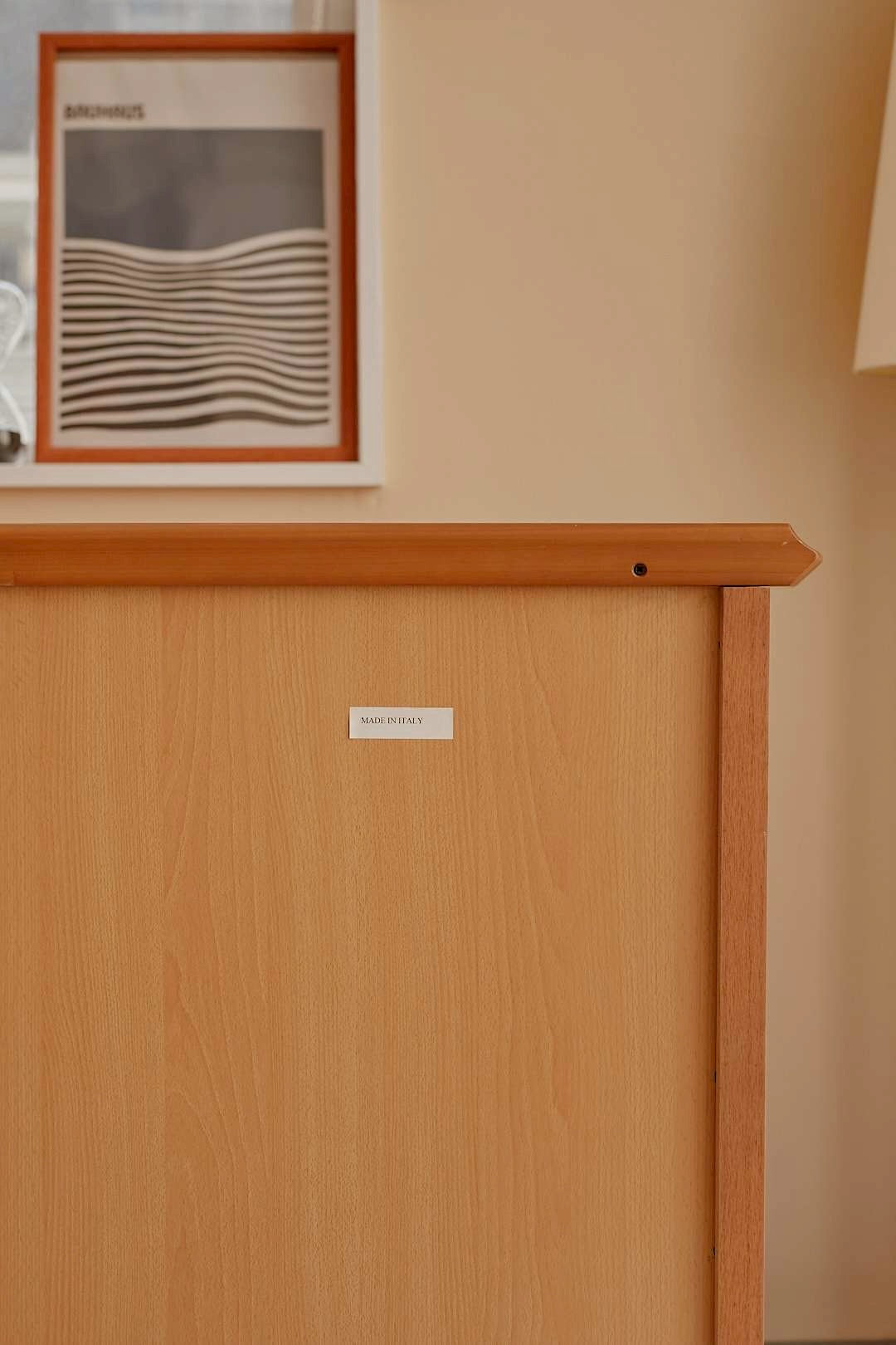 Italian Modern 8 Drawer Chest
