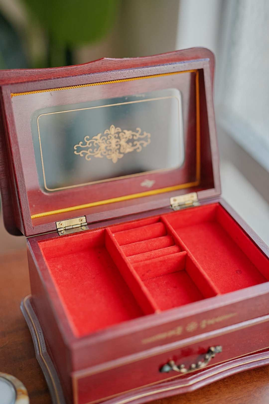 Rouge Velvet Jewelry Case
