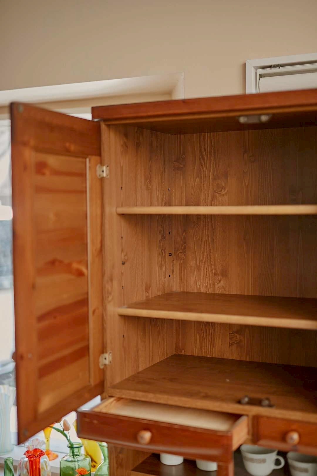 Large wood cupboard