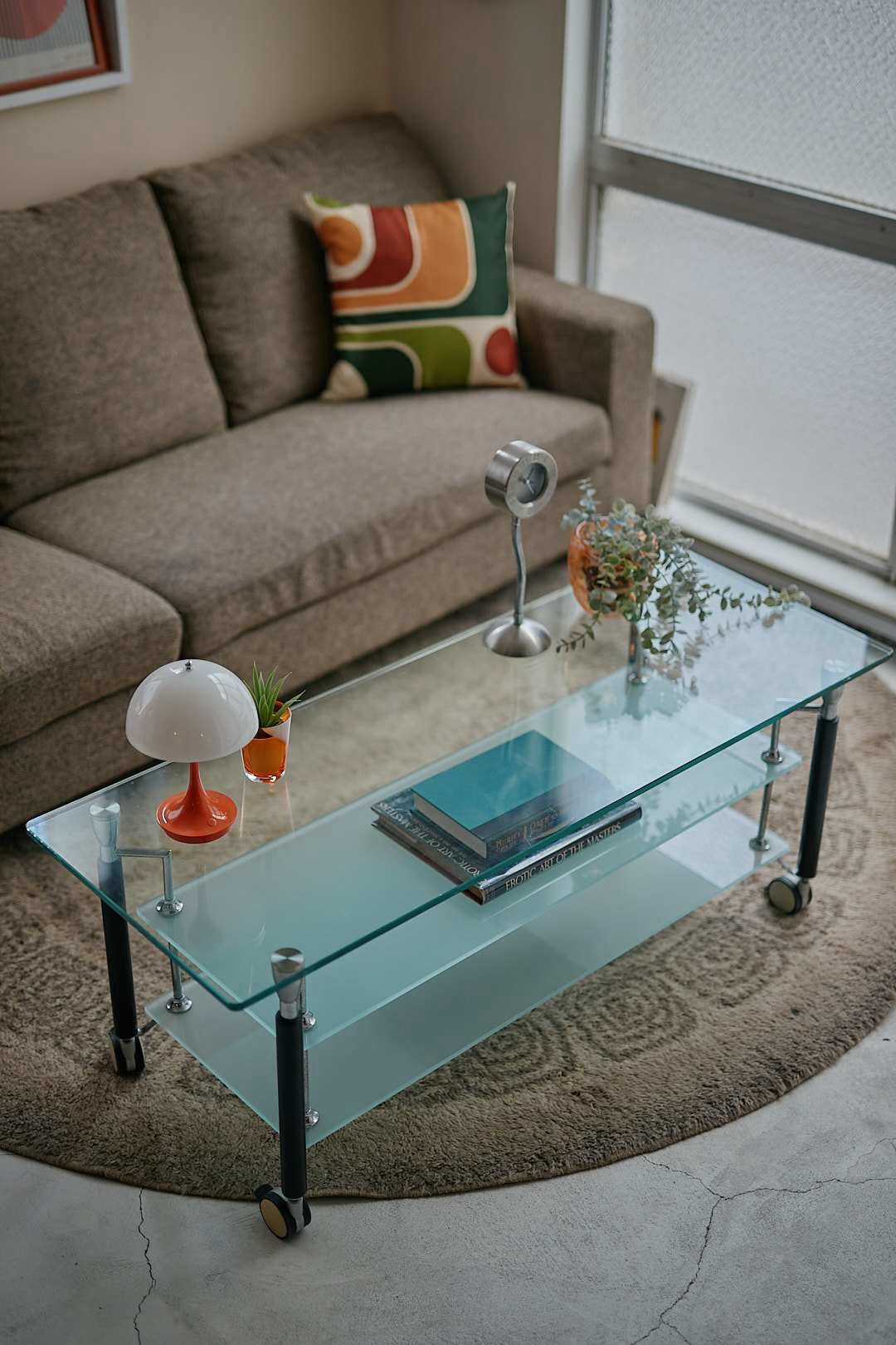 Chrome&Glass 3Tier Shelf
