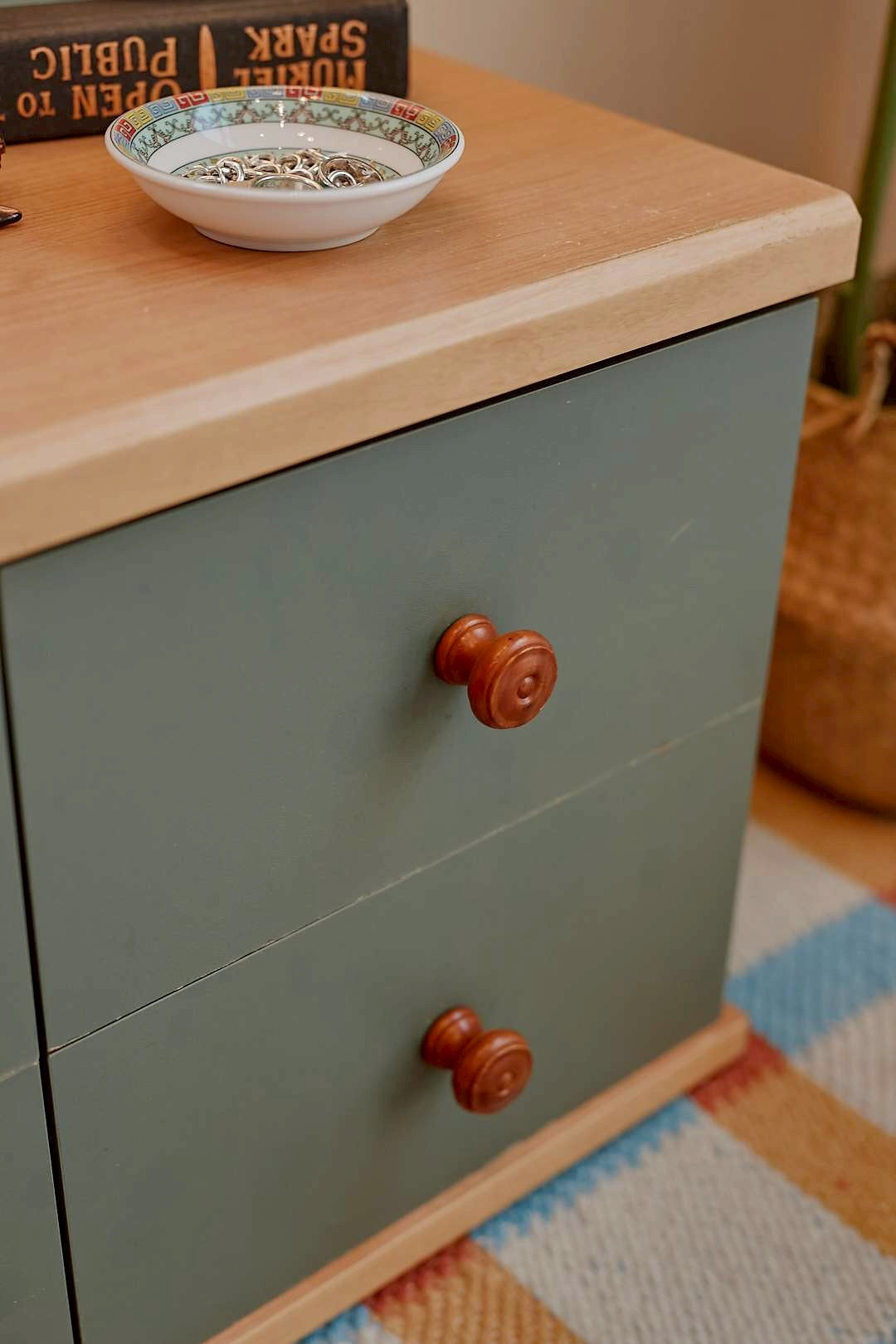 Forest Green Mini Chest